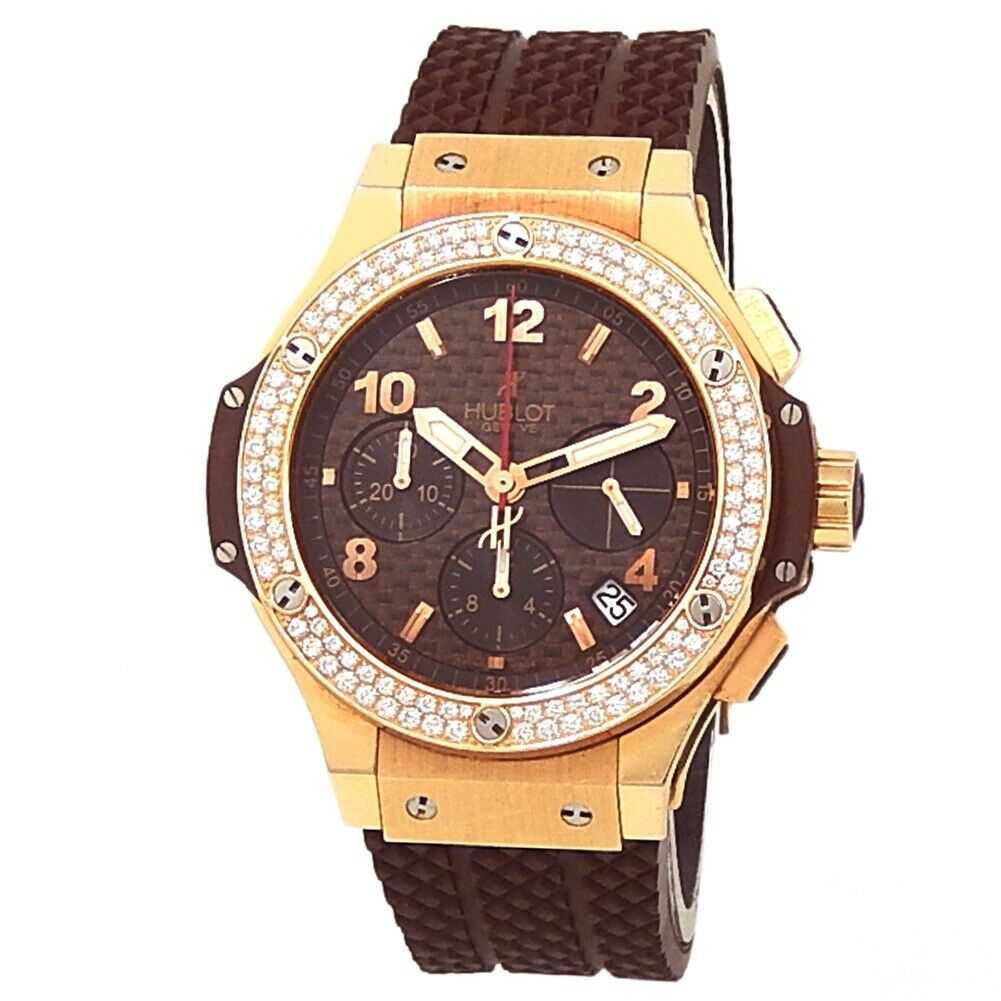 Hublot Big Bang Cappuccino 18k Rose Gold Brown Men's Watch