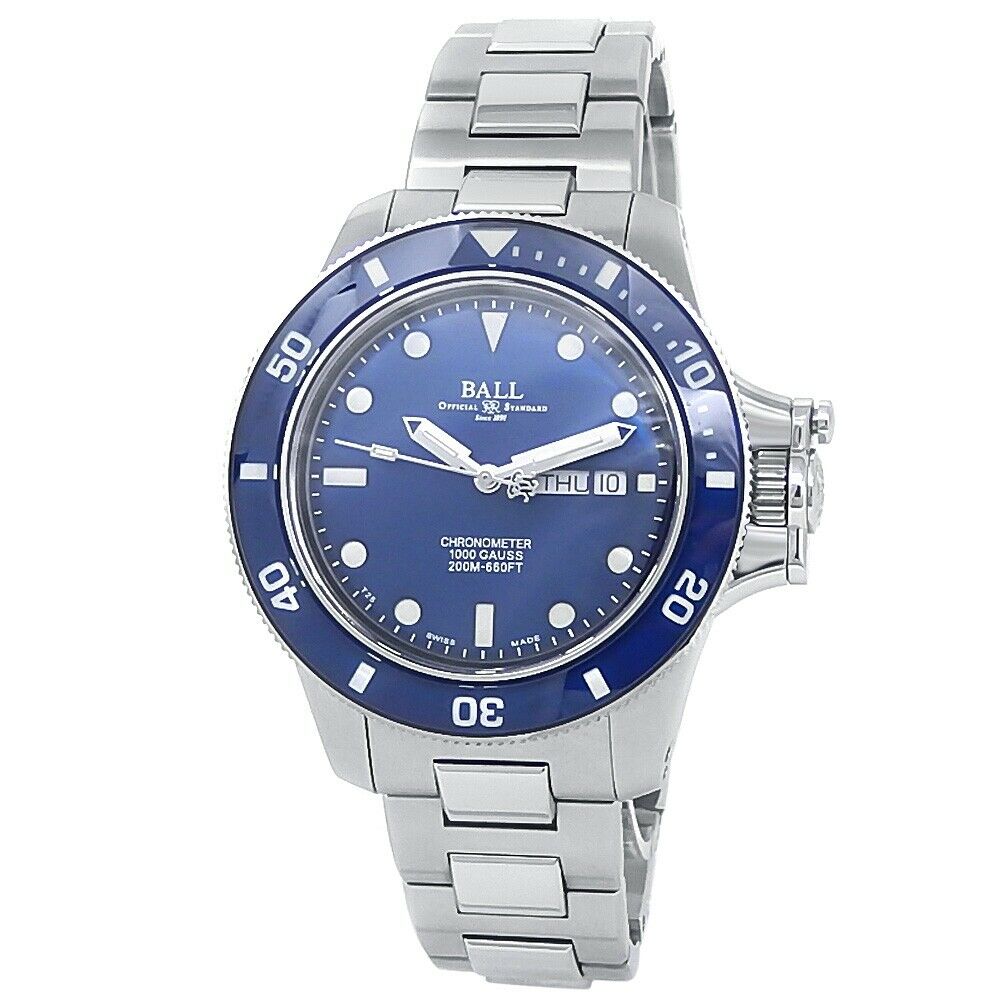 Ball Engineer Hydrocarbon Stainless Steel Auto Blue Men's Watch DM2218B-S1CJ-BE