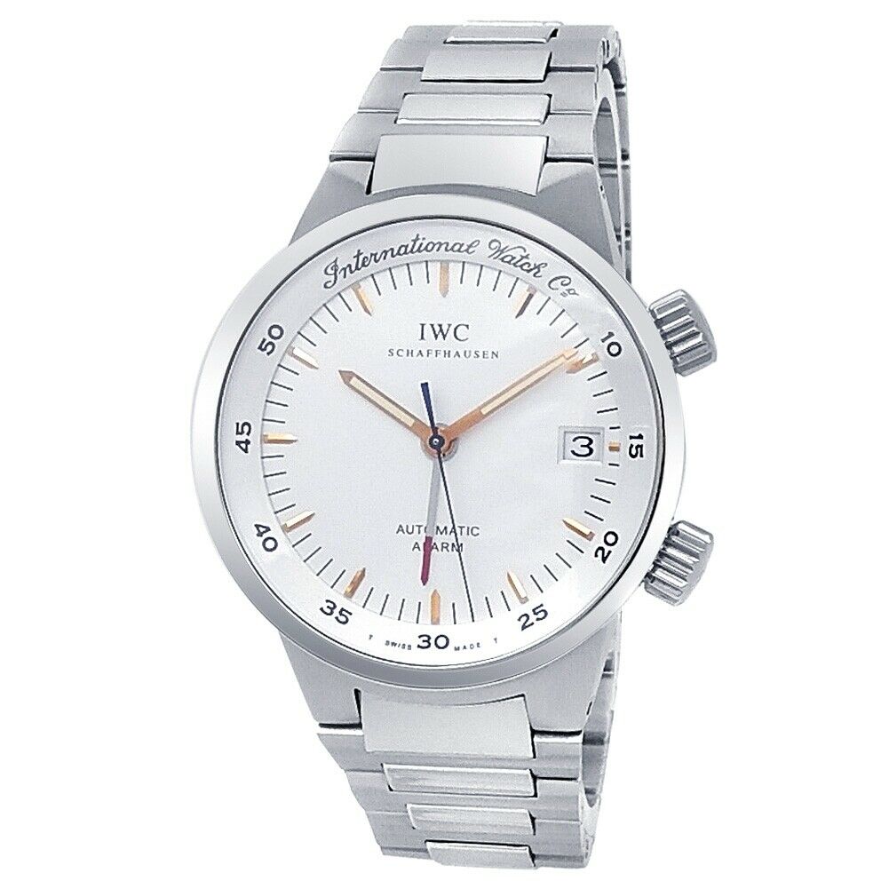 IWC GST Alarm Stainless Steel Automatic Silver Men's Watch