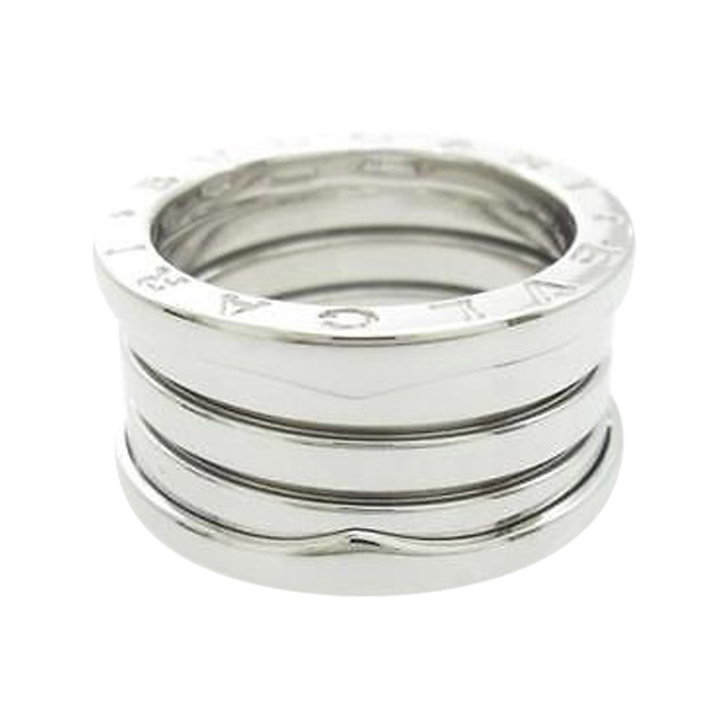 Bulgari B zero1 18K White Gold Band Ring 