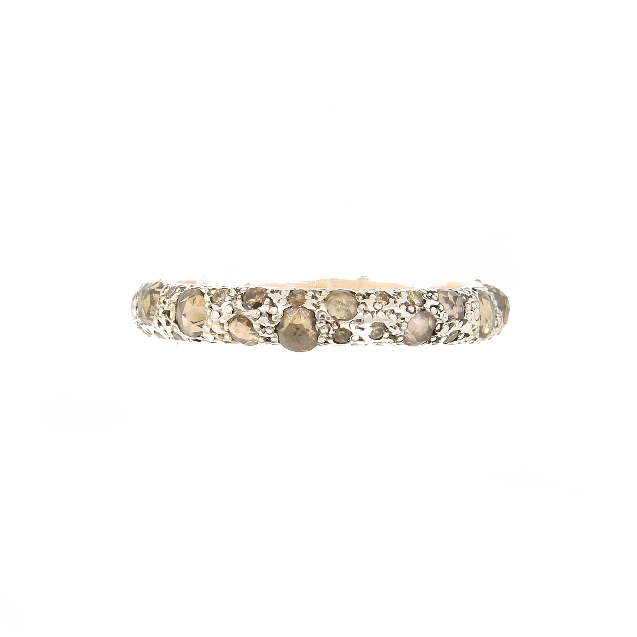 Pomellato Diamond Tango Ring in Two-tone Gold and Silver