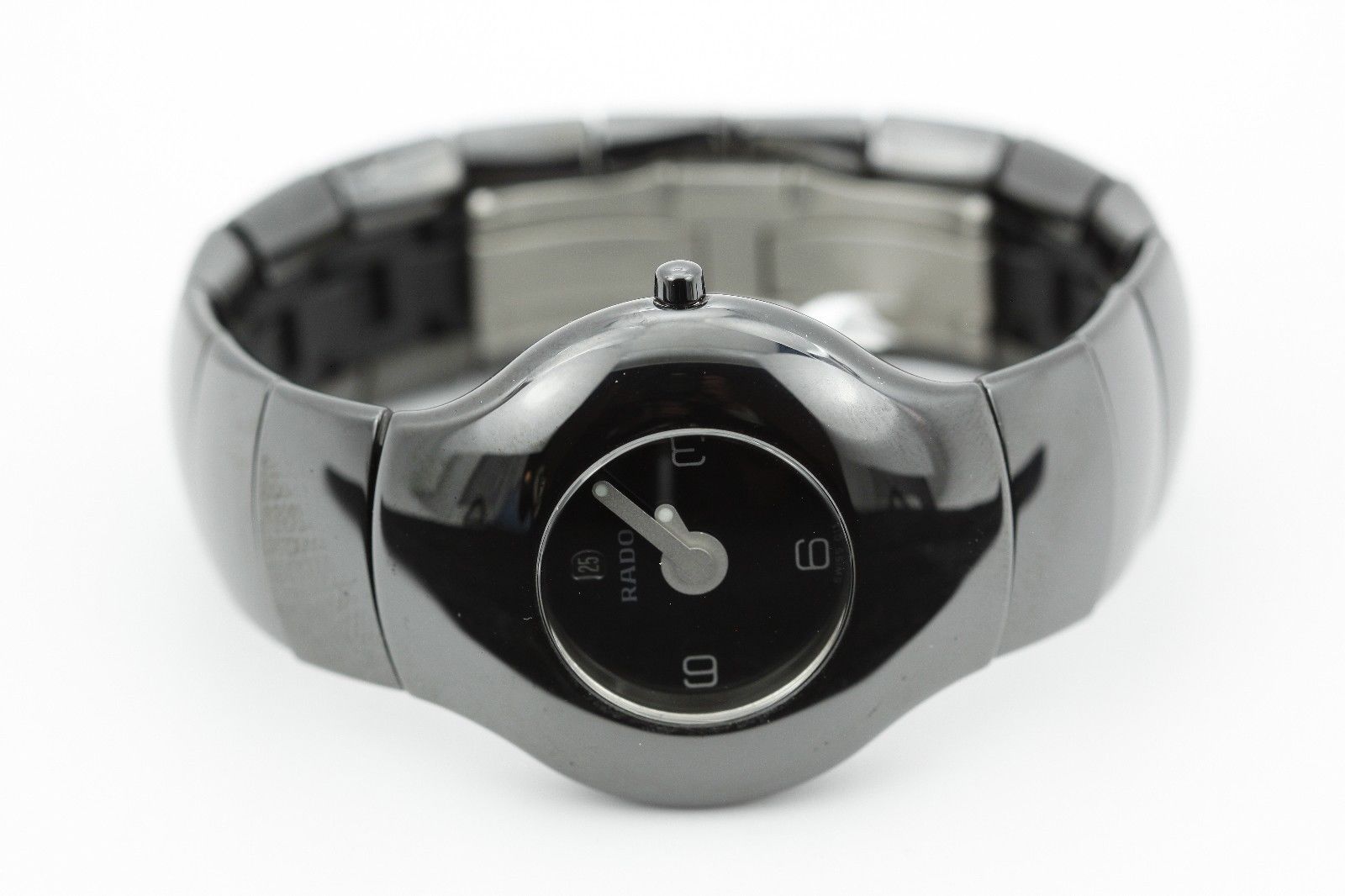 Rado Xeramo 160.0453.3 High Tech Ceramic Black Dial Quartz 37mm 