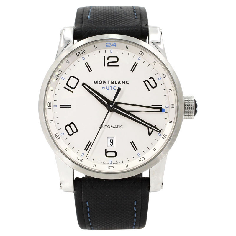 Montblanc TimeWalker Voyager 109333 42mm Mens Watch 