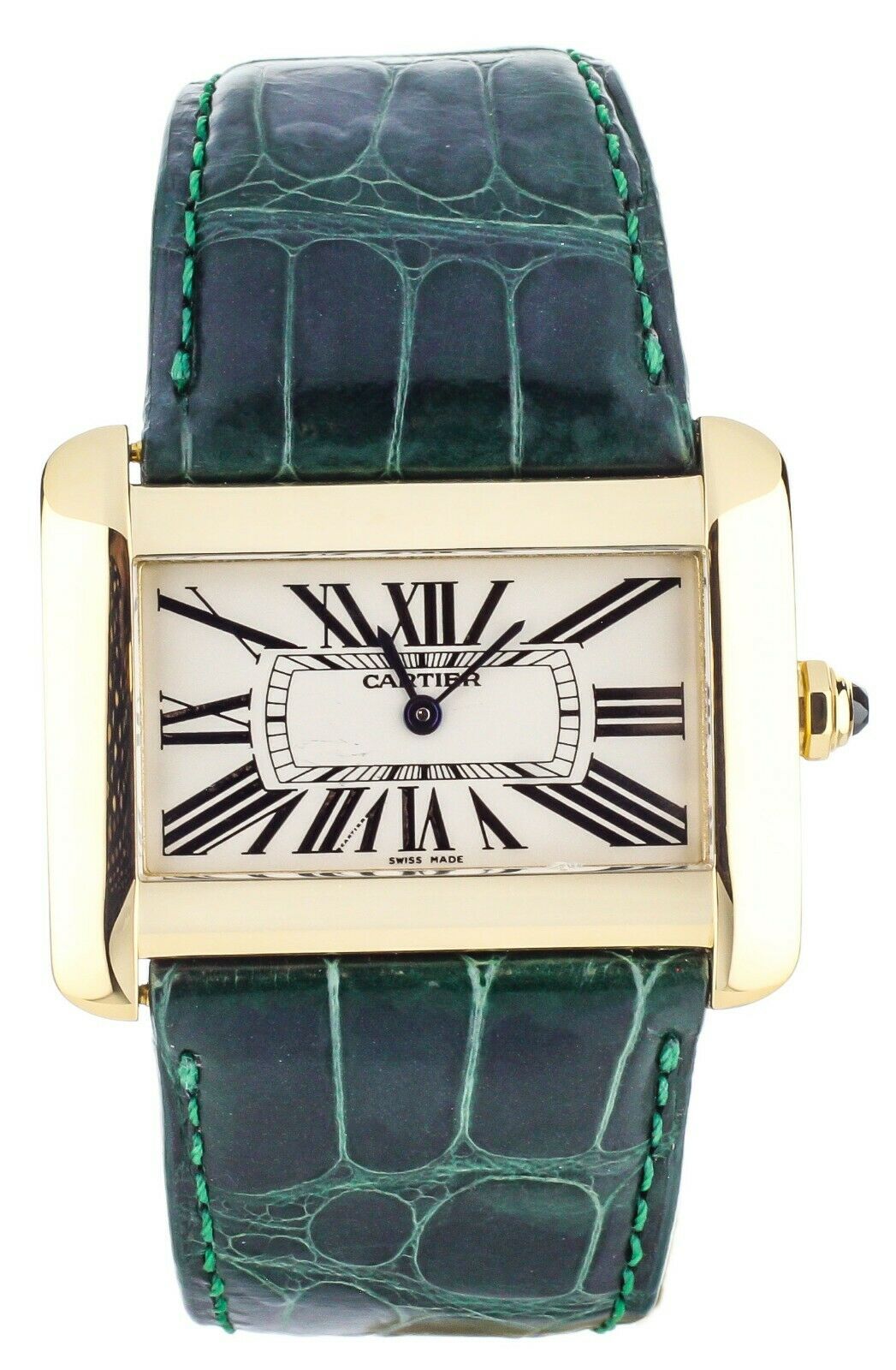 Cartier Tank Divan 18K  38mm ref: 2602 Complete