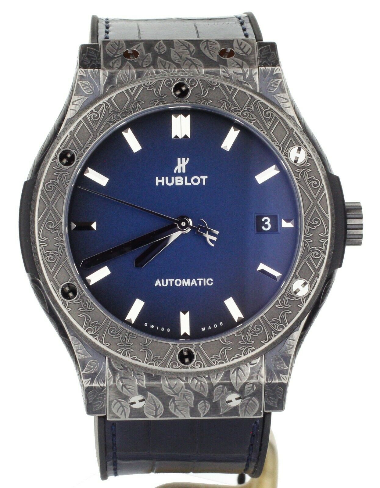 HUBLOT CLASSIC FUSION FUENTE LIMITED EDITION TITANIUM 45MM 511.NX.6670.LR.OPX1