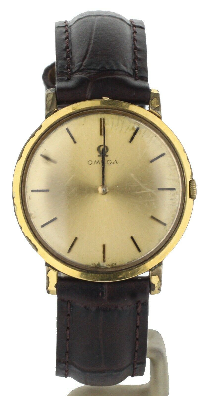 Vintage Omega Manual Wind 34mm AS IS