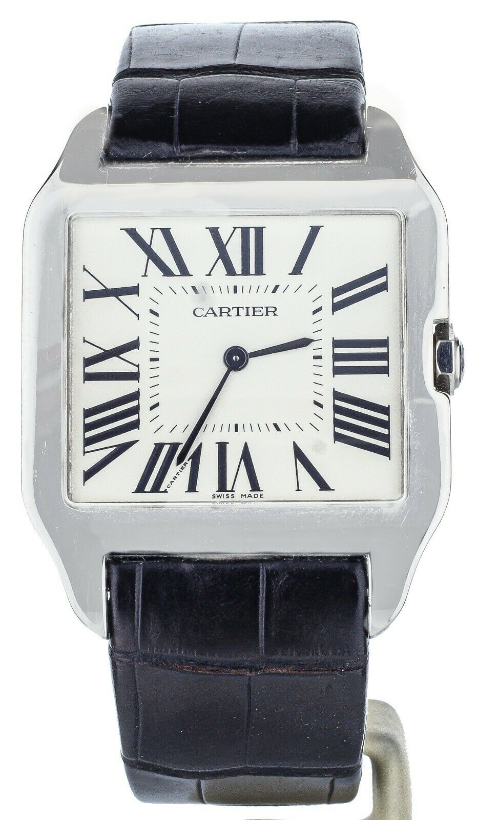 Cartier Santos Dumont White Gold 35x44mm 2651 Full Set