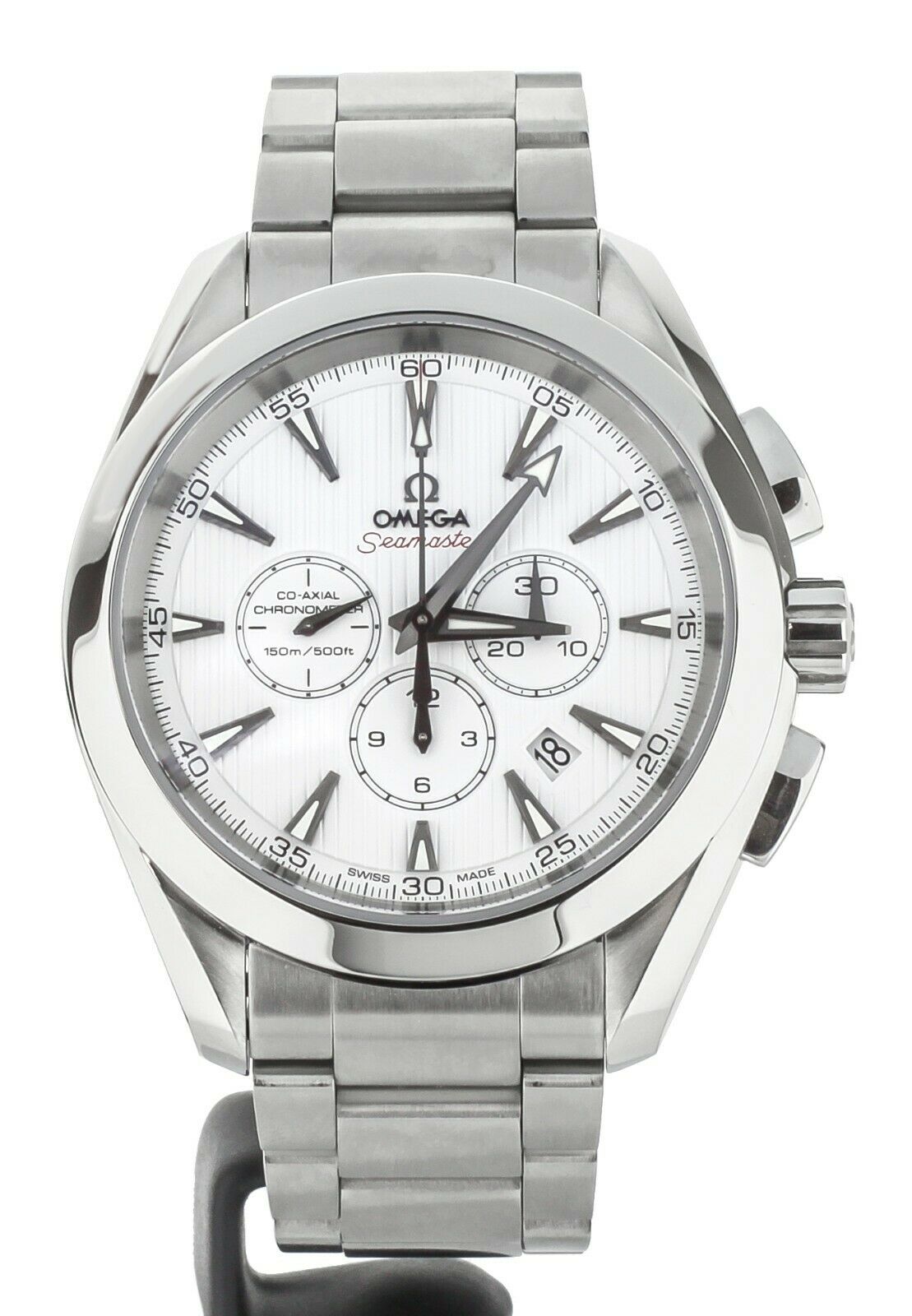 Omega Aqua Terra Chronograph 44mm Stainless Steel 23110445004001 Full Set