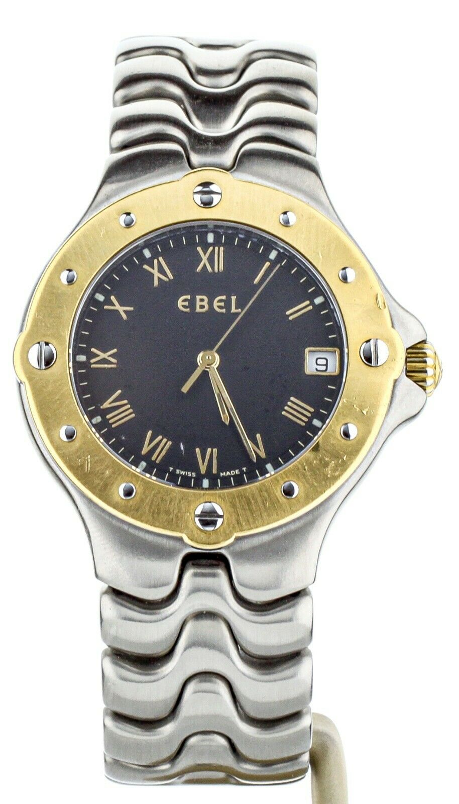 Ebel Sportwave Two Tone Black Dial