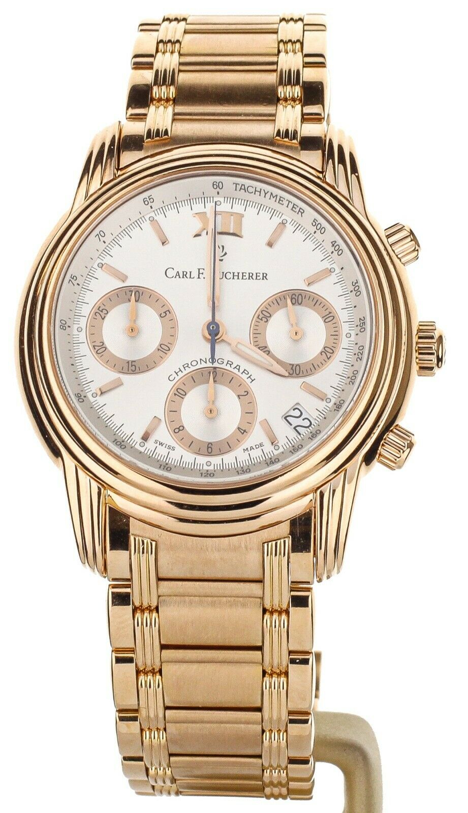 Carl F. Bucherer Archimedes Chronograph rose gold 38mm ref: 10211.03