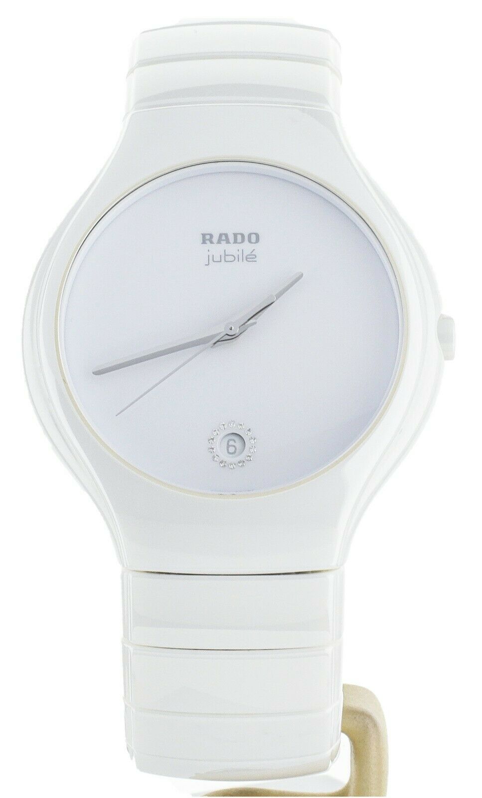 Rado True Jubile White ceramic 40mm  R27695722  complete set