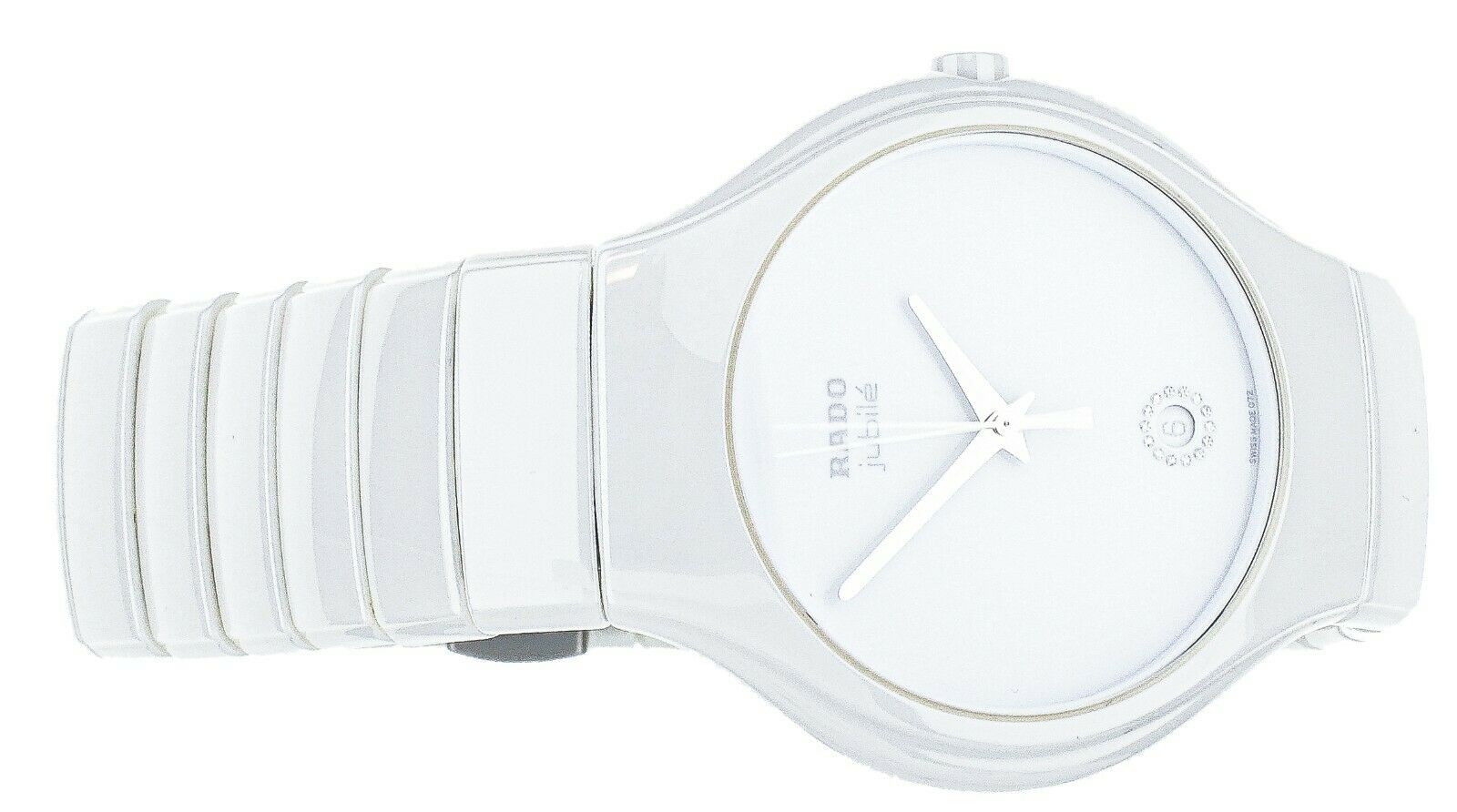 Rado True Jubile White Ceramic 40mm R27695722 Complete Set | Rado