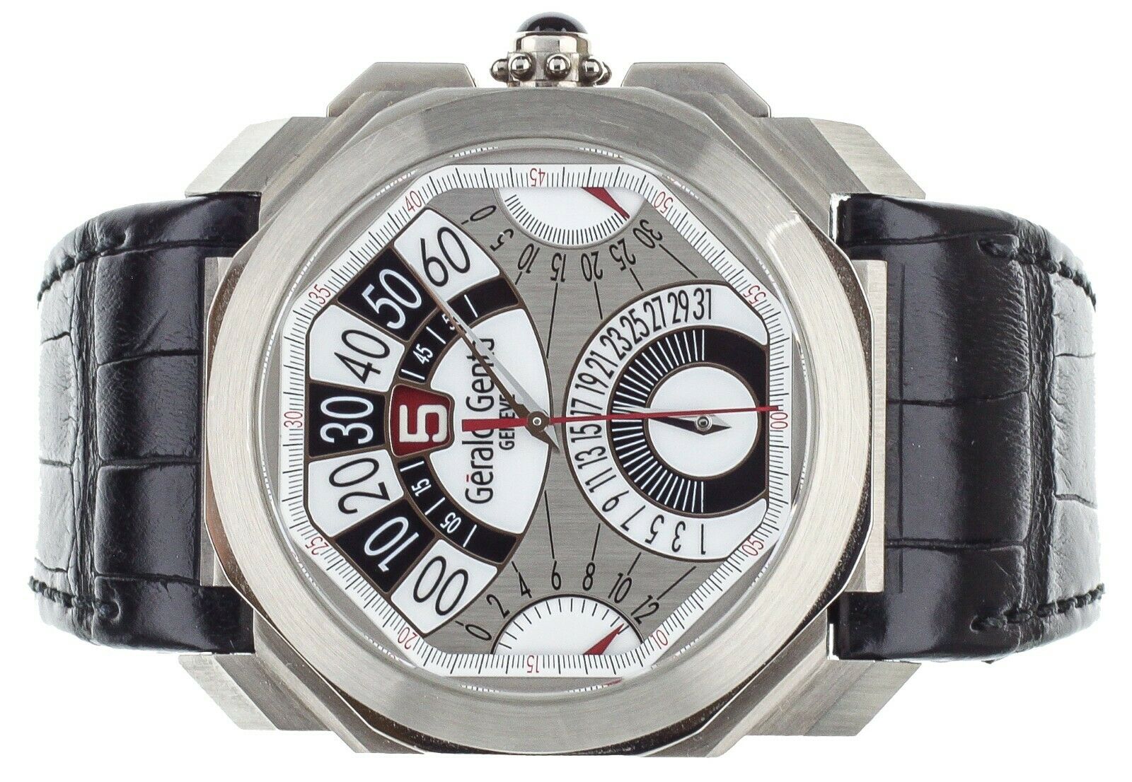 Gerald Genta Octo Quatro Retro 45x50mm White Gold OQC.Z.60.580.CN