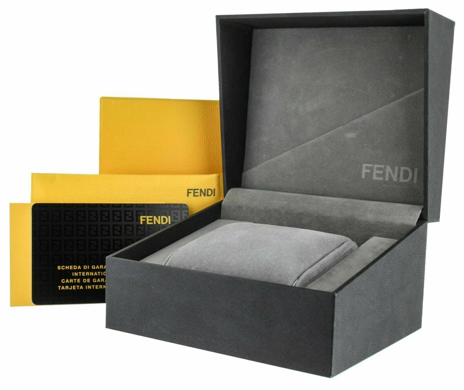 FENDI Stainless Steel / Yellow Gold Ladies Watch 28mm Ref: 004