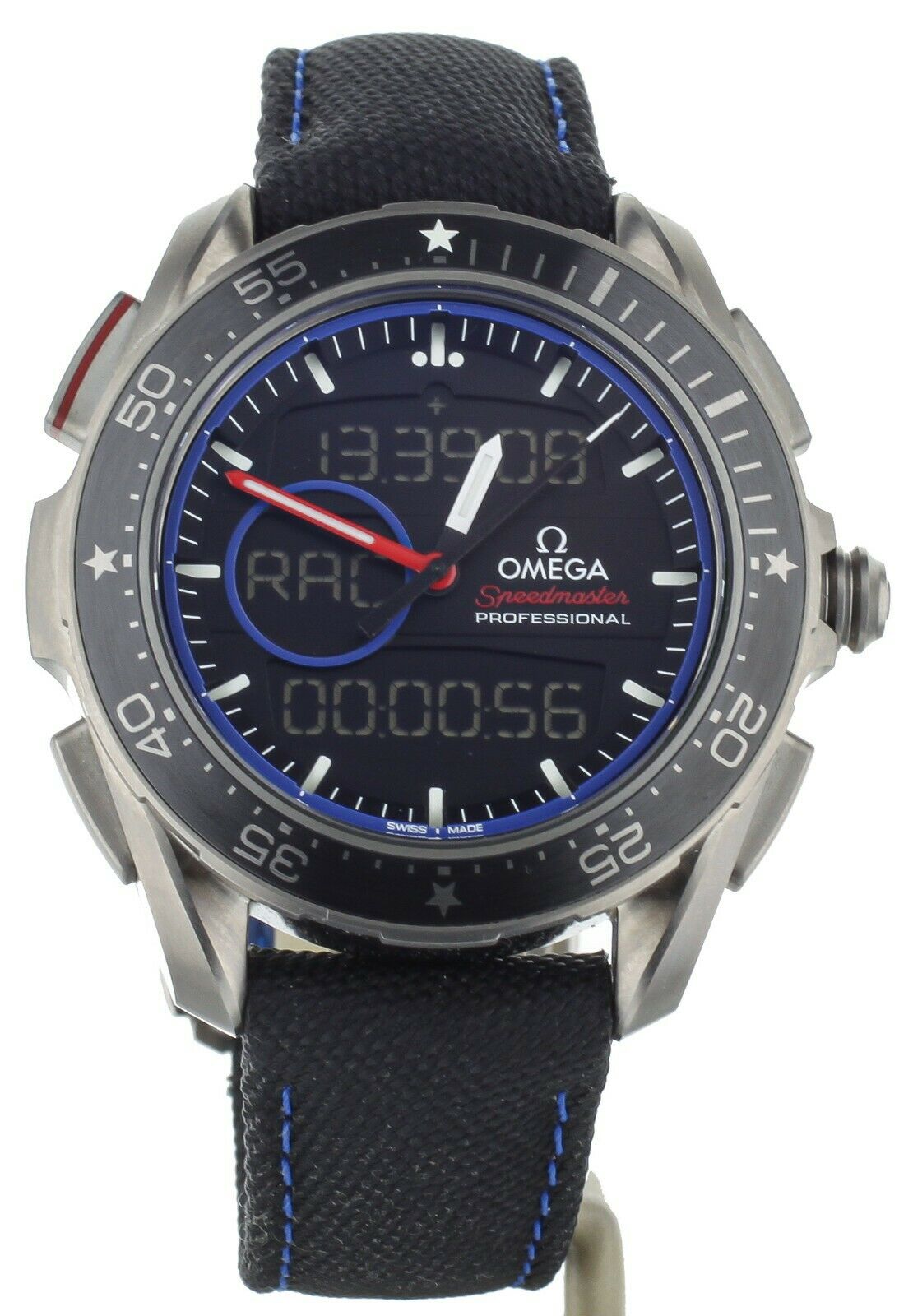 Omega X‑33 Regatta ETNZ Chronograph Titanium 45mm 31892457901001 Full set
