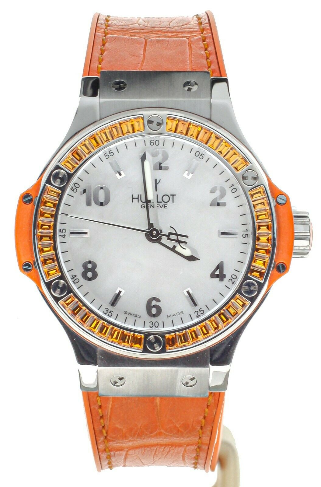 HUBLOT BIG BANG TUTTI FRUITTI QUARTZ 38MM ORANGE SAPPHIRE 361.SO.6010.LR.1906