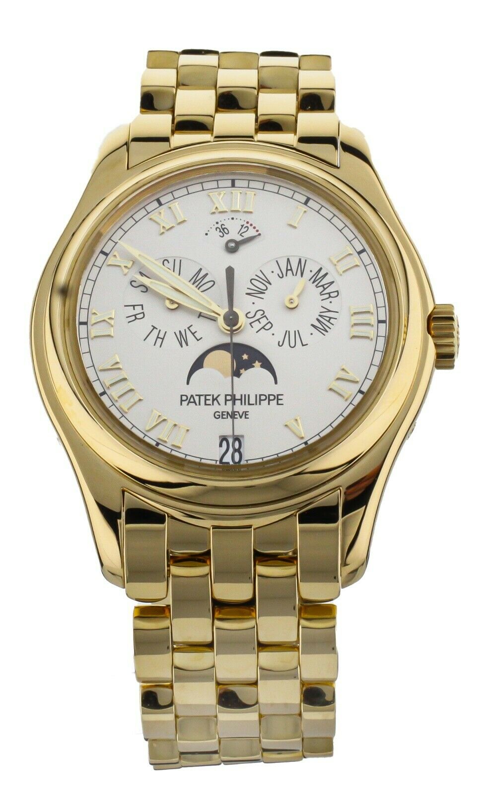 Patek Philippe Complication Annual Calendar Yellow Gold On Bracelet  5036/1J-001