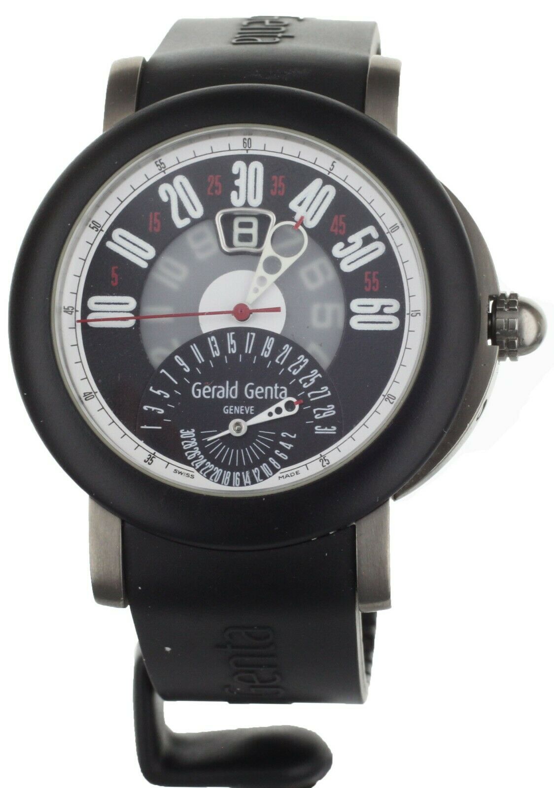 Gerald Genta Bi-Retro Sport DLC Titanium 45mm BSP.Y.80