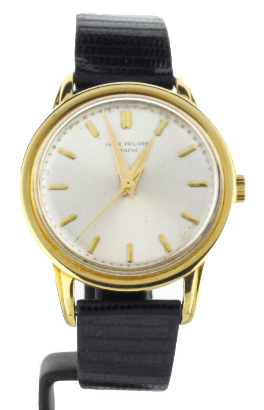 PATEK PHILIPPE CALATRAVA "JUMBO" 37MM YG MANUAL WIND VINTAGE 1956 REF: 2481J