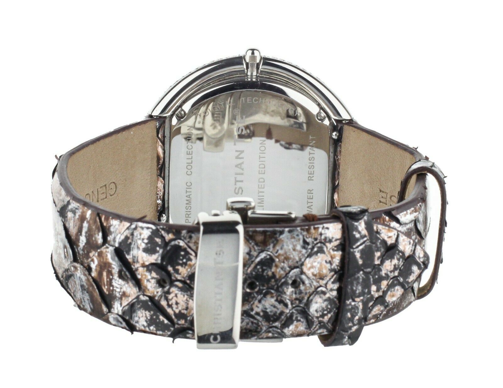 Christian Tse: Prismatic Collection Watch CHRISTIAN TSE PRISMATIC DIAMOND WATCH 42MM SS 4.75CTW QUARTZ  main image 4