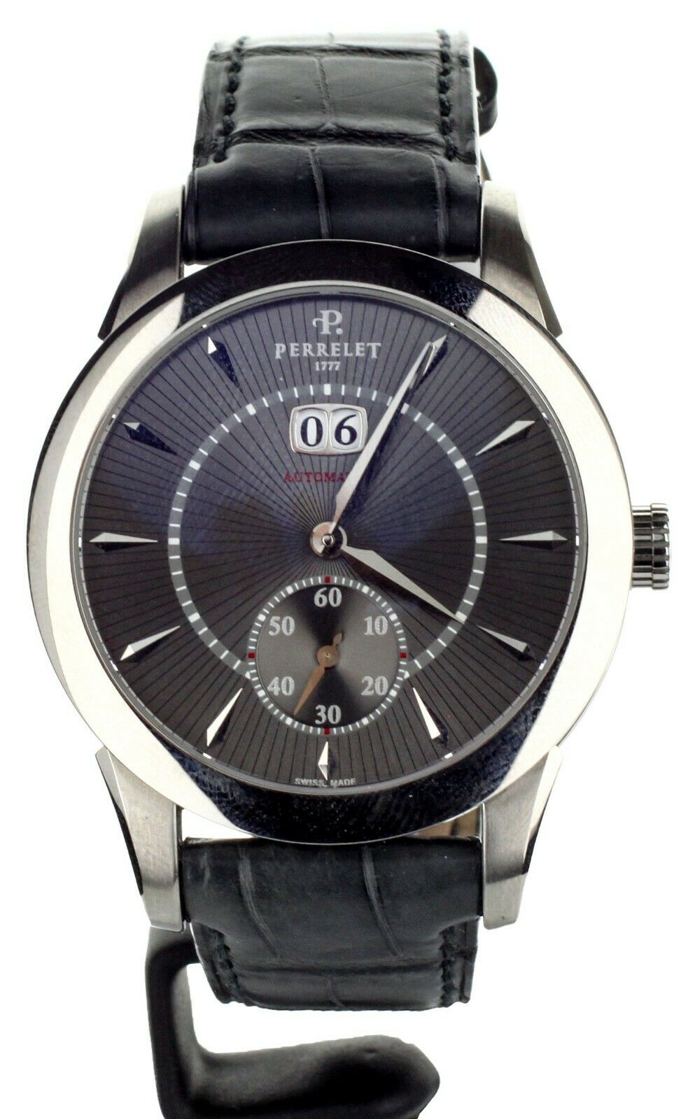 Perrelet Big Date Small Seconds Stainless Steel 40mm A1002/2 