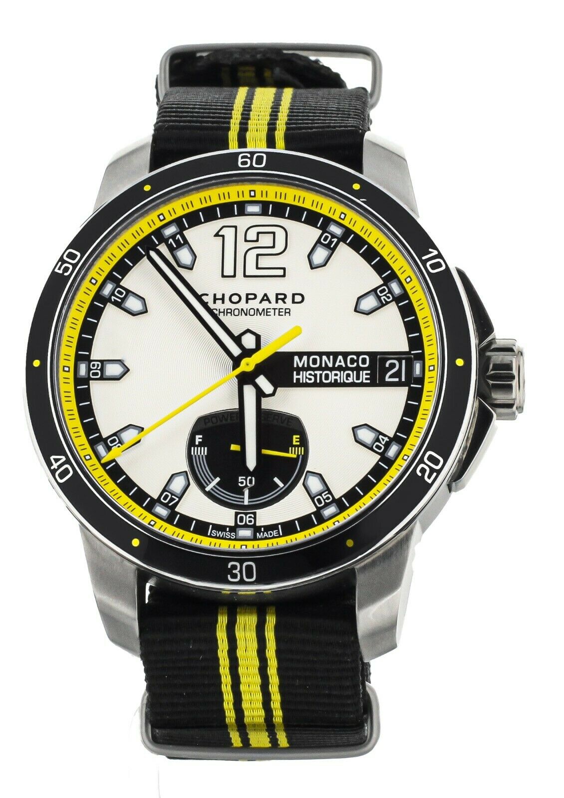 CHOPARD MONACO HISTORIQUE POWER RESERVE 44.5MM REF:  168569-3001 