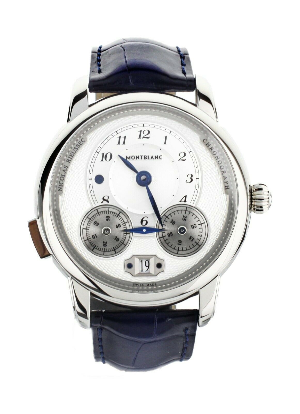 Montblanc Nicholas Rieussec Star Legacy Monopusher Chronograph 119954 Full Set