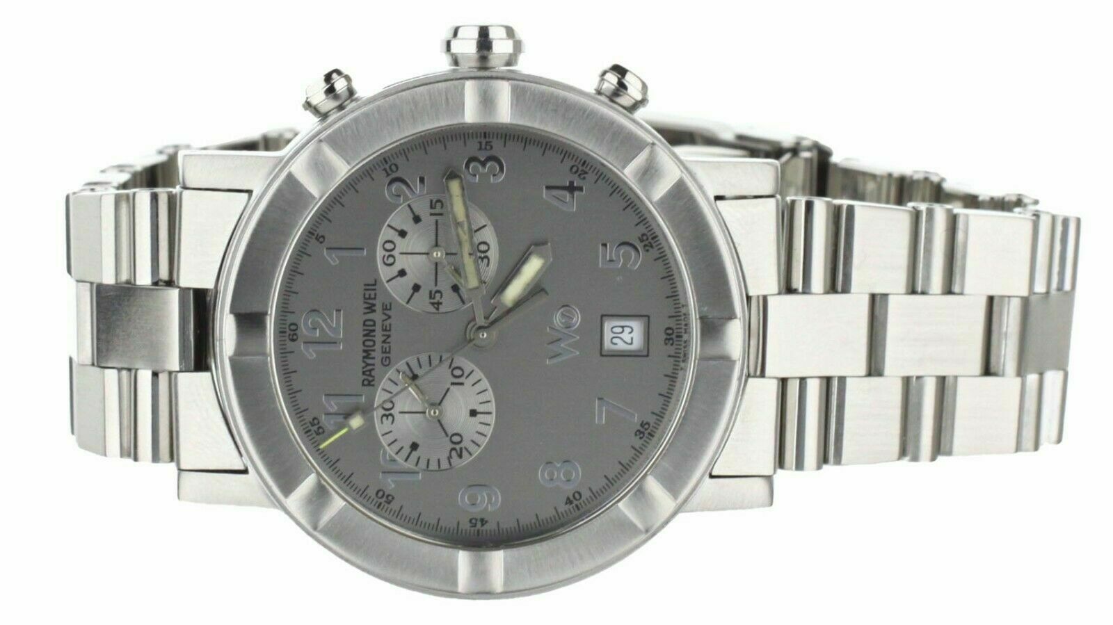 RAYMOND WEIL W1 PARSIFAL STAINLESS STEEL QUARTZ 38MM 8000 FULL SET