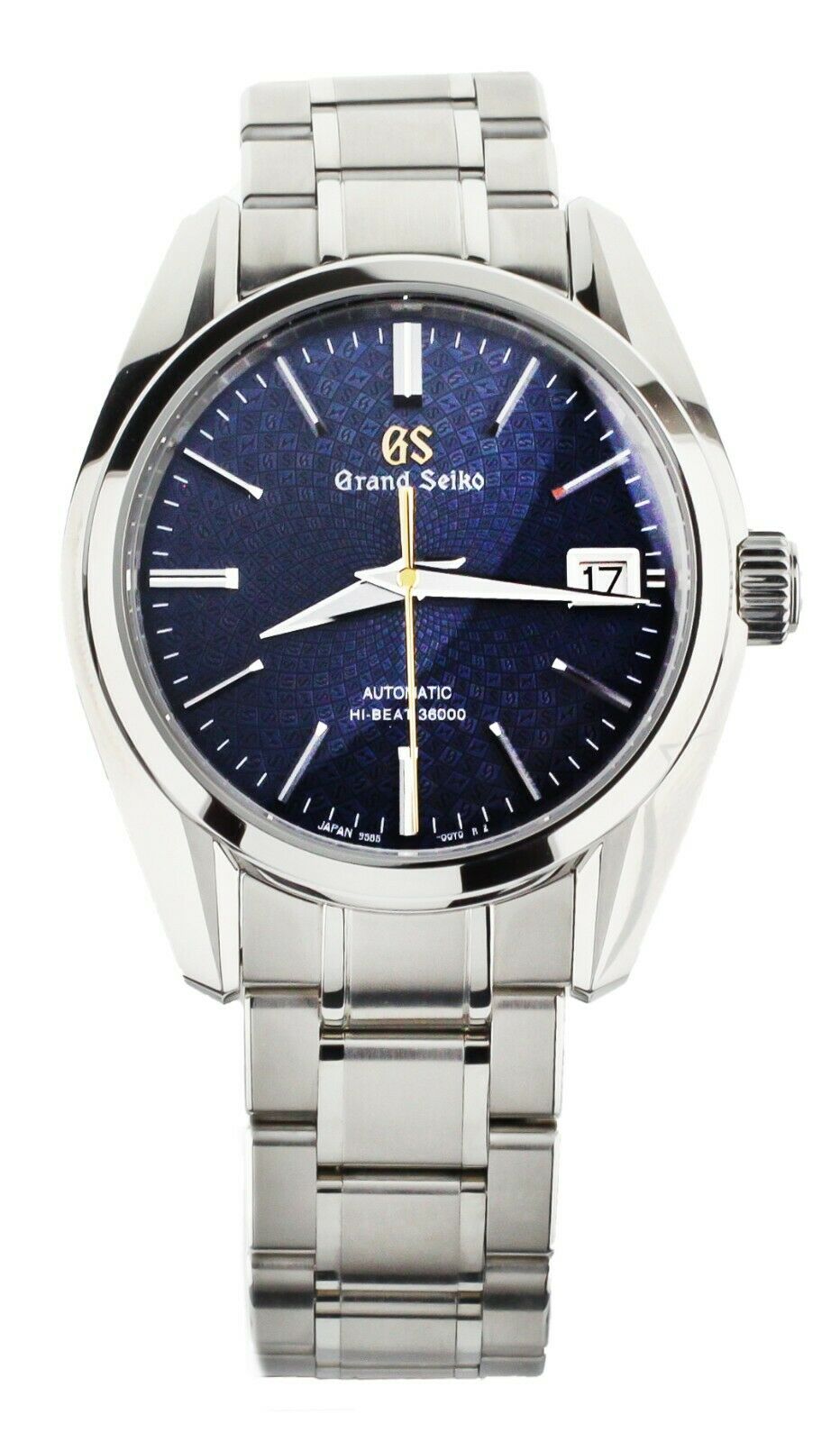 Grand Seiko Hi-Beat Blue Dial  20th Anniversary Steel 40mm SBGH267 Full Set