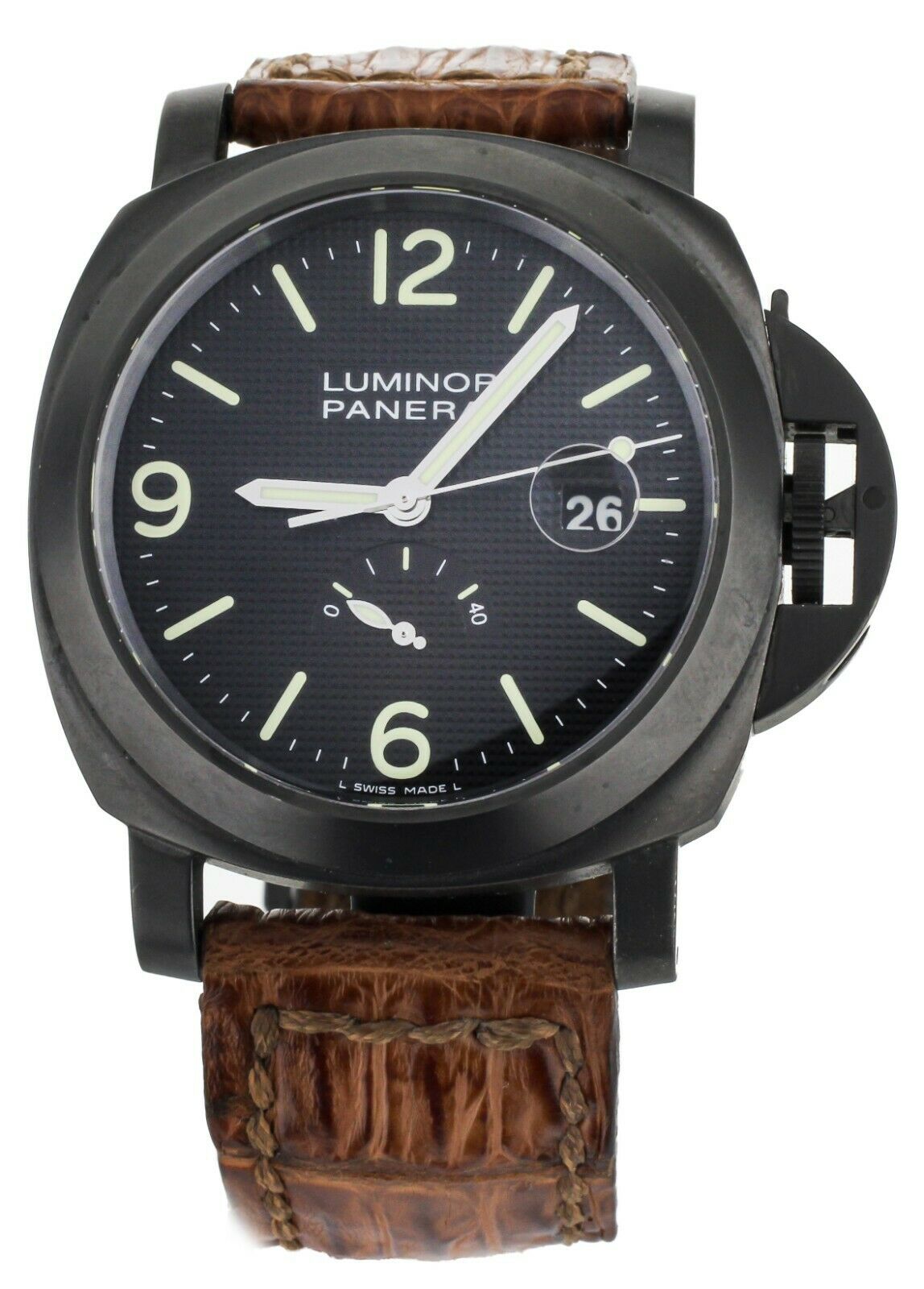Panerai Luminor Power Reserve PVD Stainless Steel Automatic 44mm Pam28 Full Set