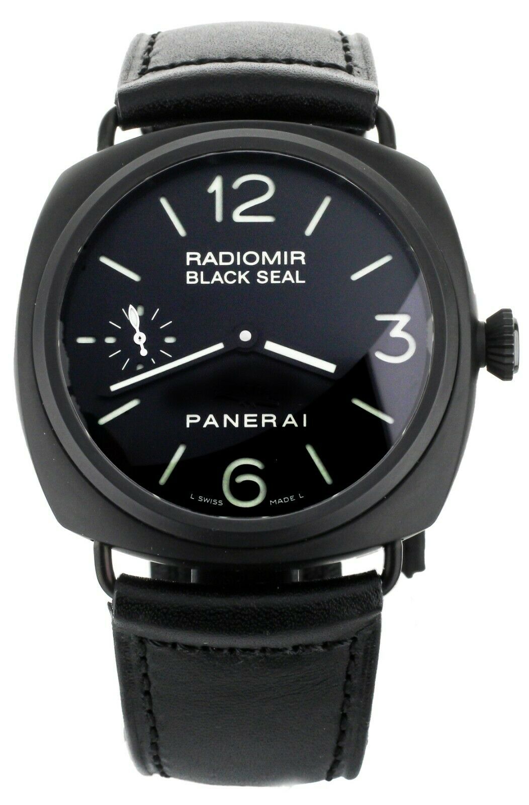 Panerai Radiomir Black Seal Ceramic Torpedo Dial Manual 45mm PAM292 Full Set