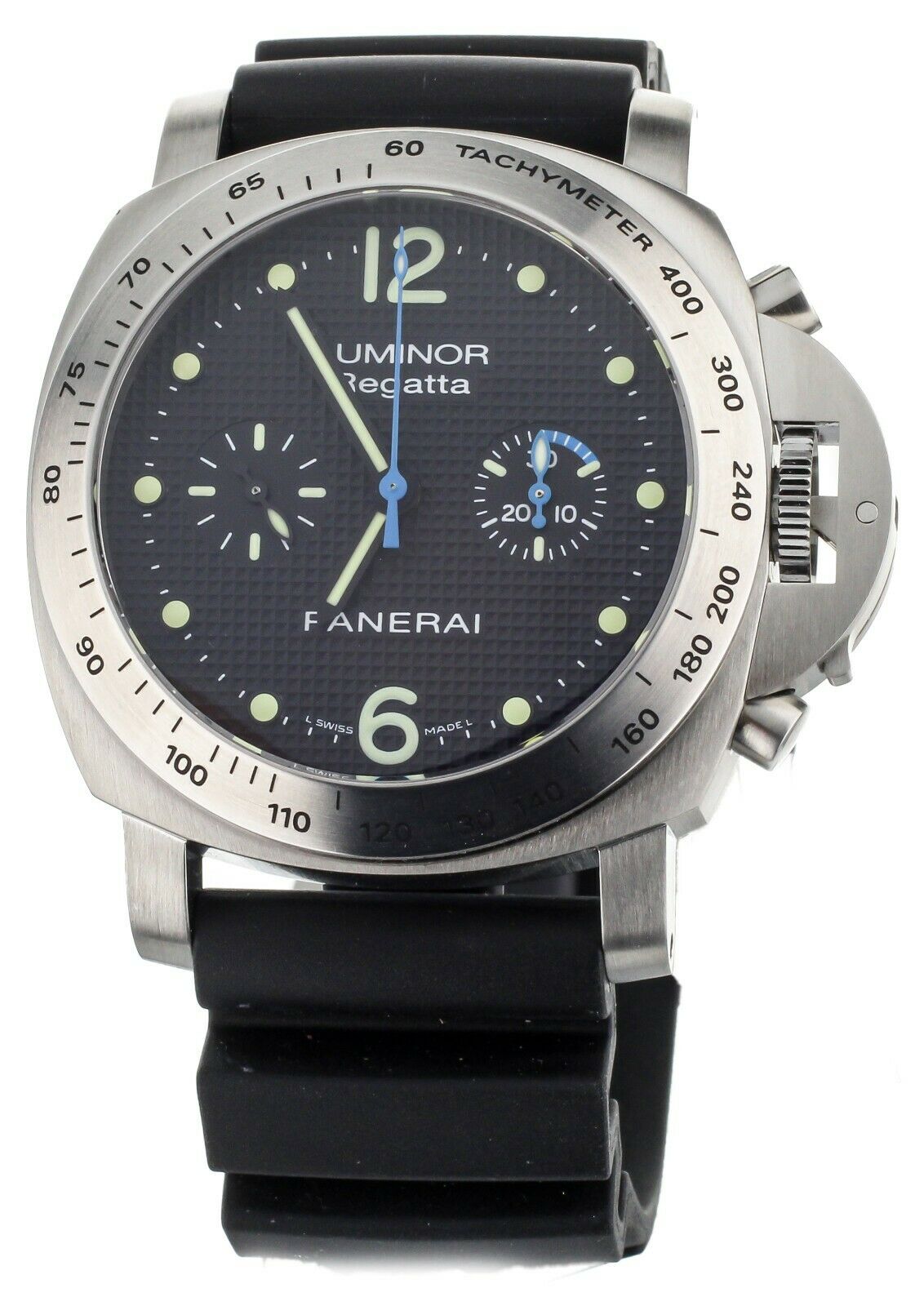 Panerai Luminor Regatta PCYC 2008 Stainless Steel Black Dial Manual 44mm PAM308