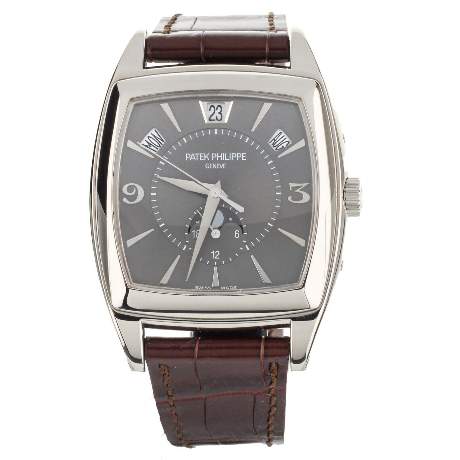 PATEK PHILIPPE GONDOLO CALENDARIO 5135G ANNUAL CALENDAR 38MM WHITE GOLD FULL SET