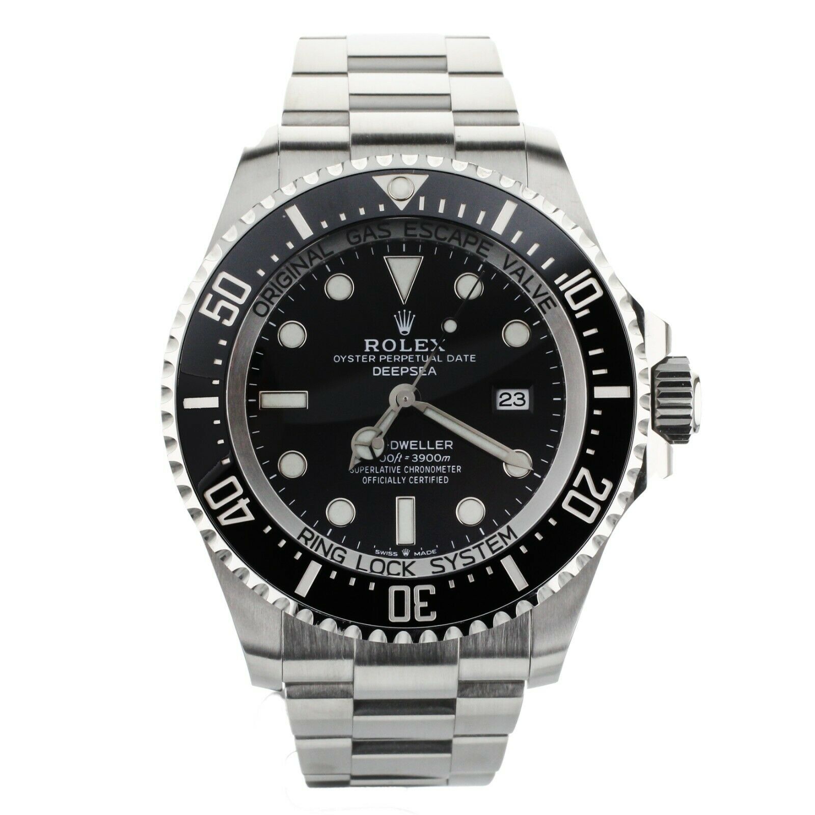 Rolex DeepSea Sea Dweller Black Dial Stainless Steel 42mm 126660 Full Set