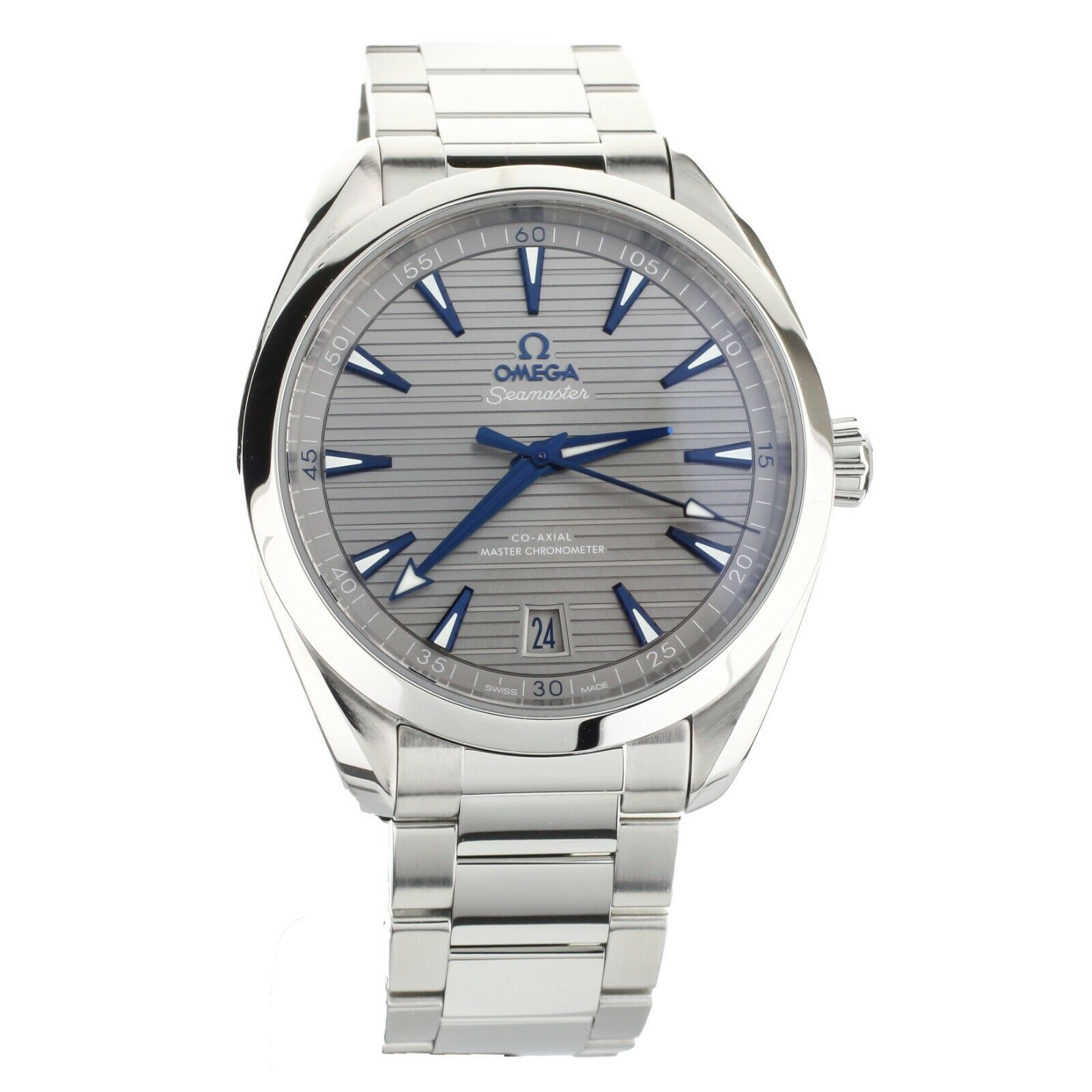 Omega Seamaster Aqua Terra Gray Stainless Steel 41mm 22010412106001 Full Set