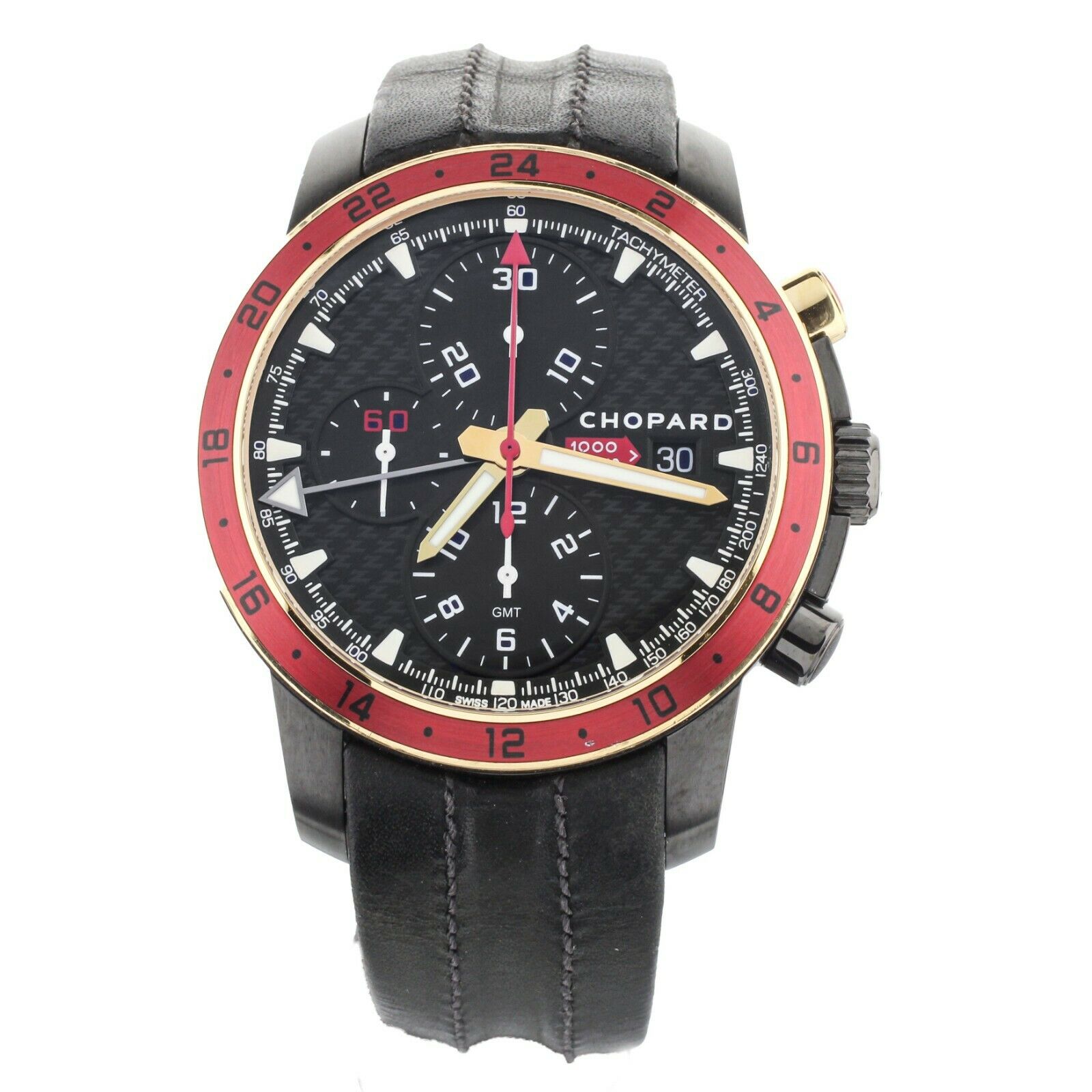 Chopard Mille Miglia Zagato GMT PVD Stainless Steel 43.5mm 168550-6001 Full Set