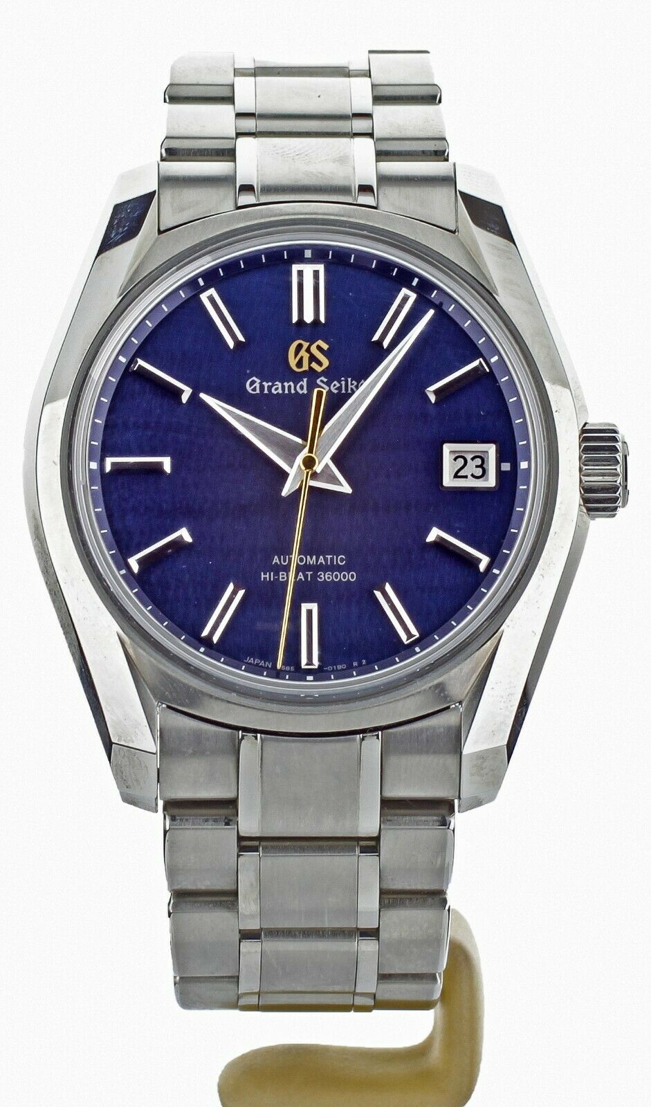 GRAND SEIKO HIGH BEAT AUTUMN SHUBUN 40MM ON BRACELET BLUE DIAL FULL SET SBGH273
