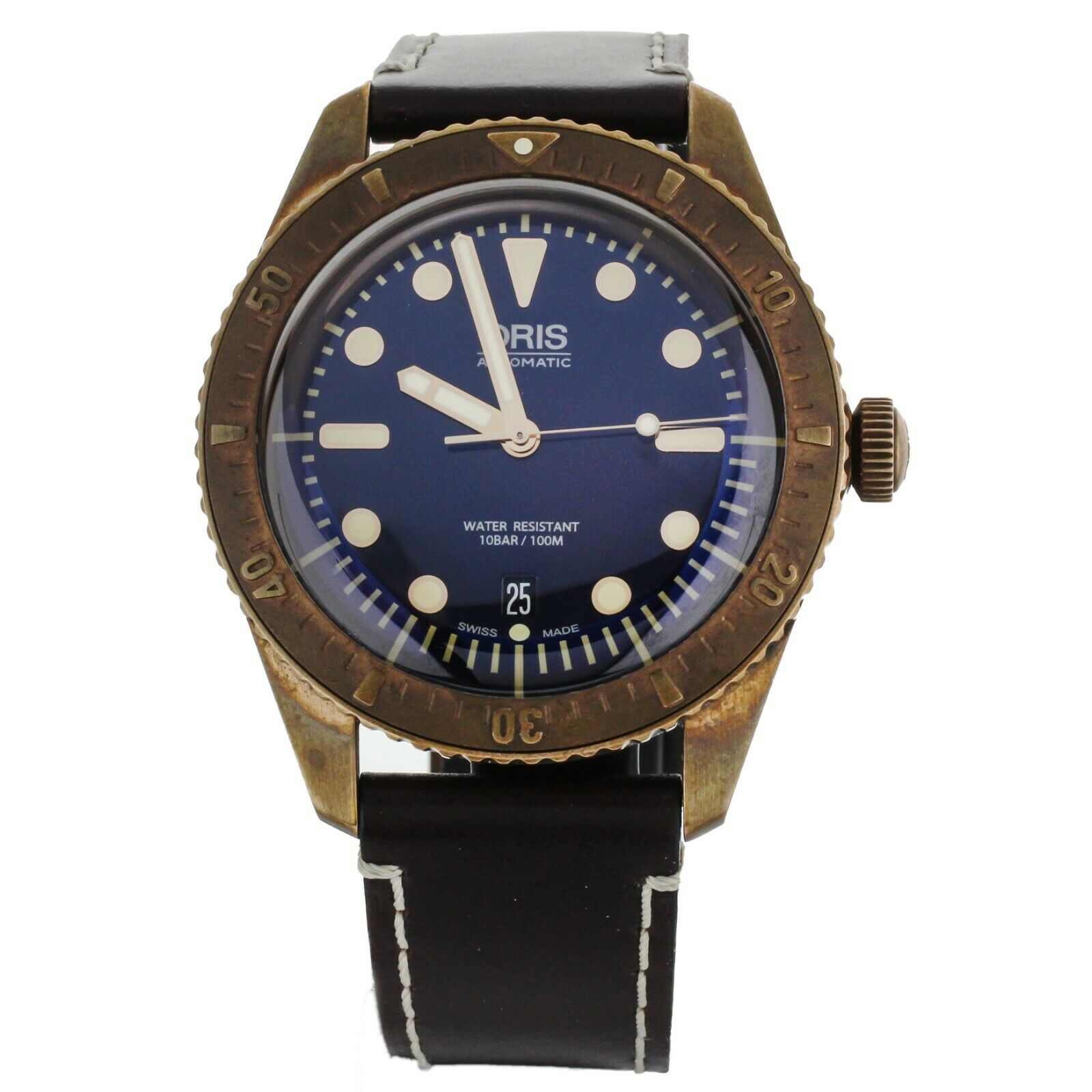 Oris Carl Brashear Divers Limited Edition Bronze  42mm  0173377203185 Full Set