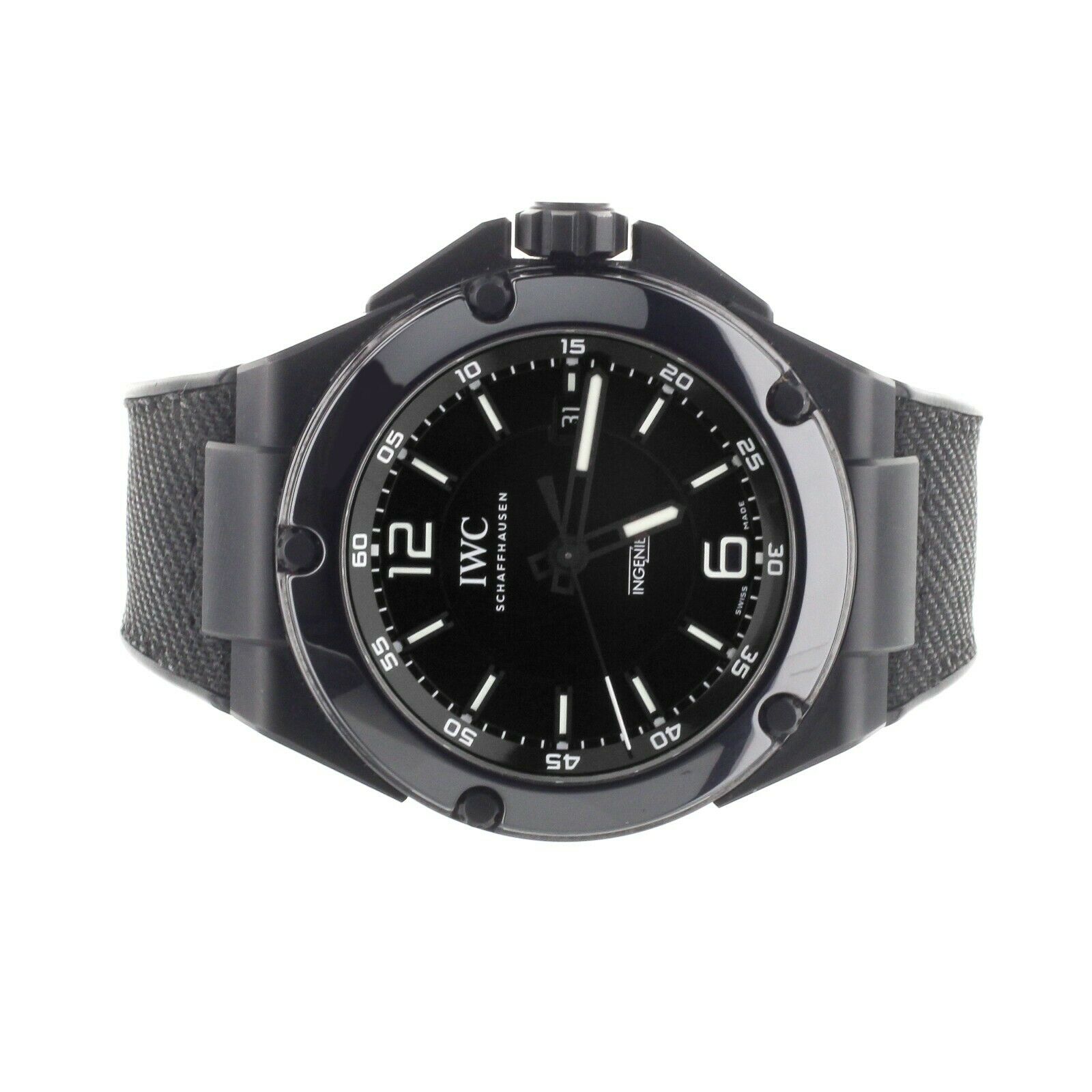 IWC Ingenieur AMG Black Series Ceramic Rubber Strap 46mm  display picture 2