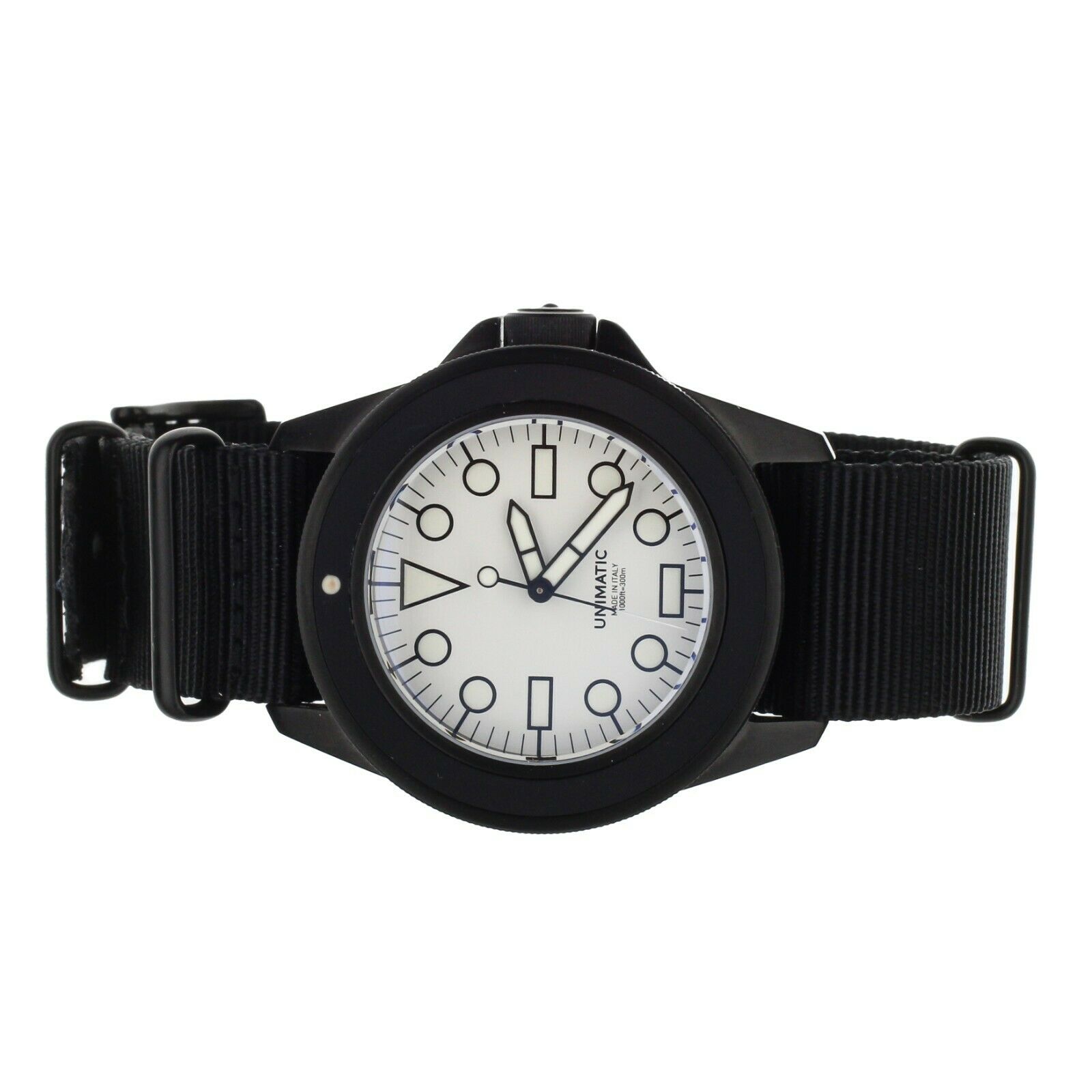 Unimatic U1-DWN Limited Edition Stainless Steel White Luminus Dial 