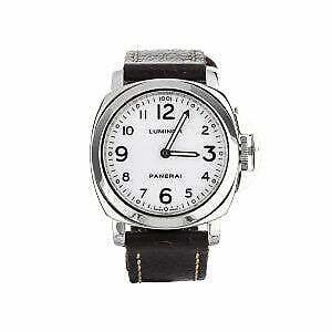 Panerai Luminor Base White Dial Stainless Steel Manual 44mm  Full Set
