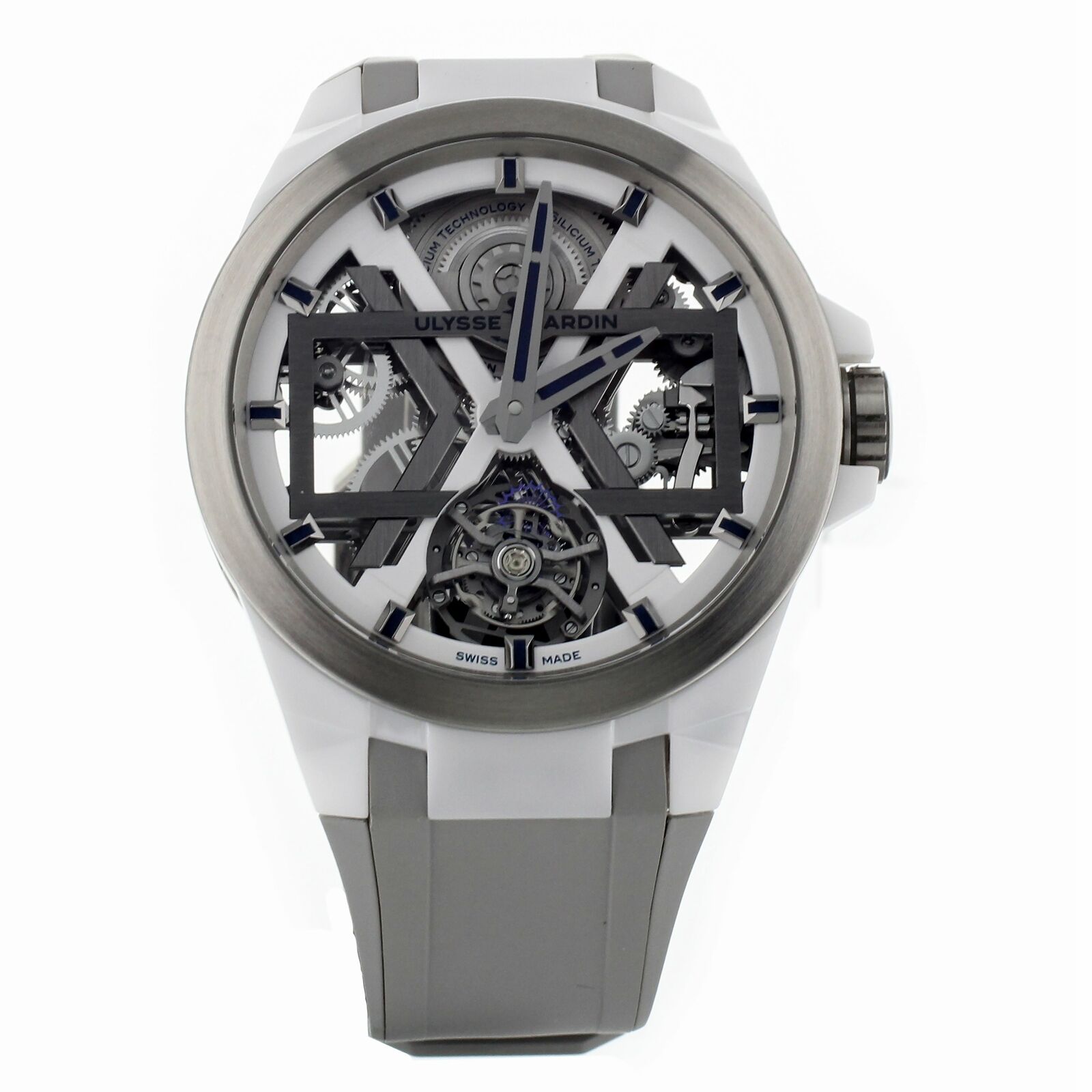 Ulysse Nardin Blast  Skeleton Tourbillion Ceramic 45mm  Full Set
