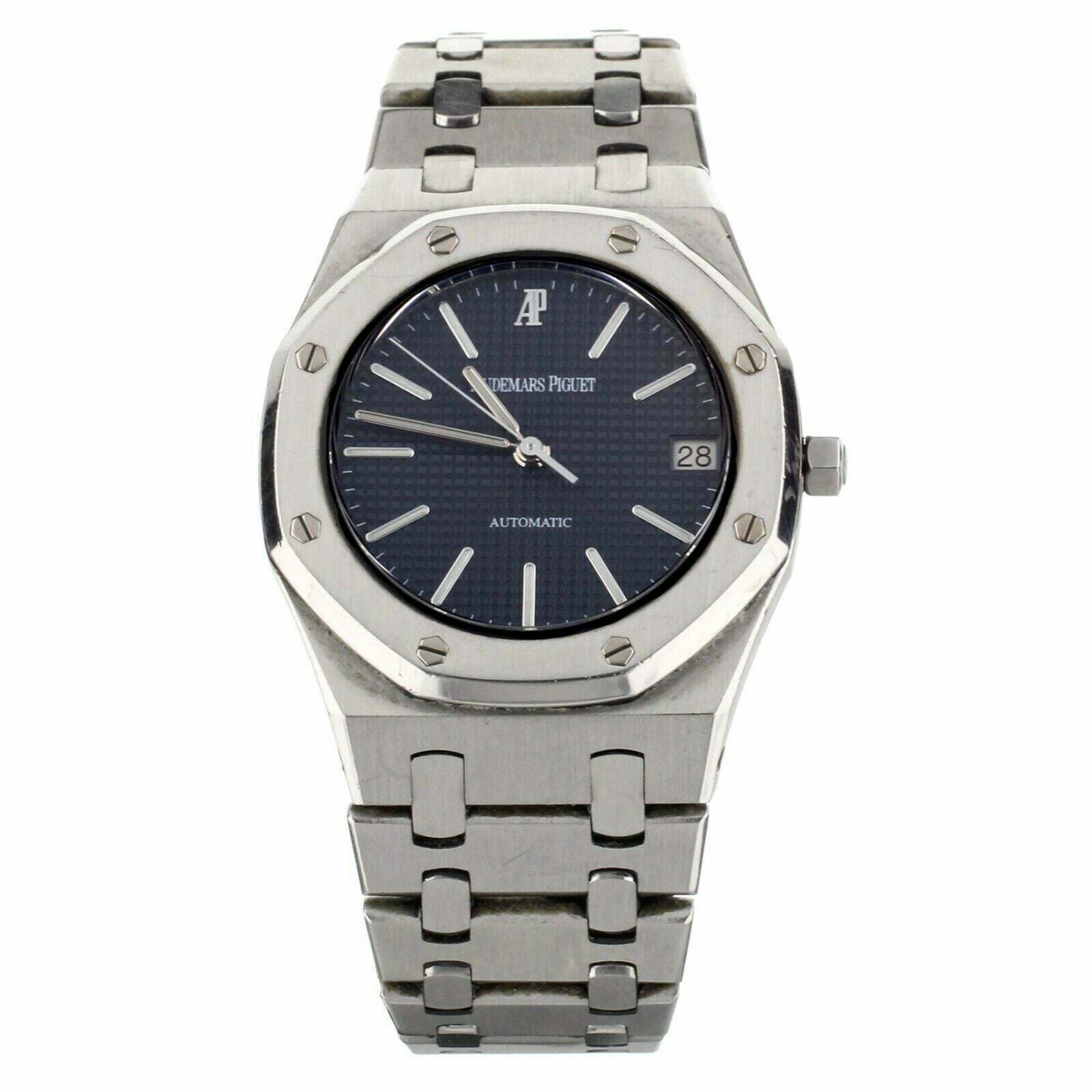 Audemars Piguet Royal Oak Stainless Steel on Bracelet Blue Dial 36mm