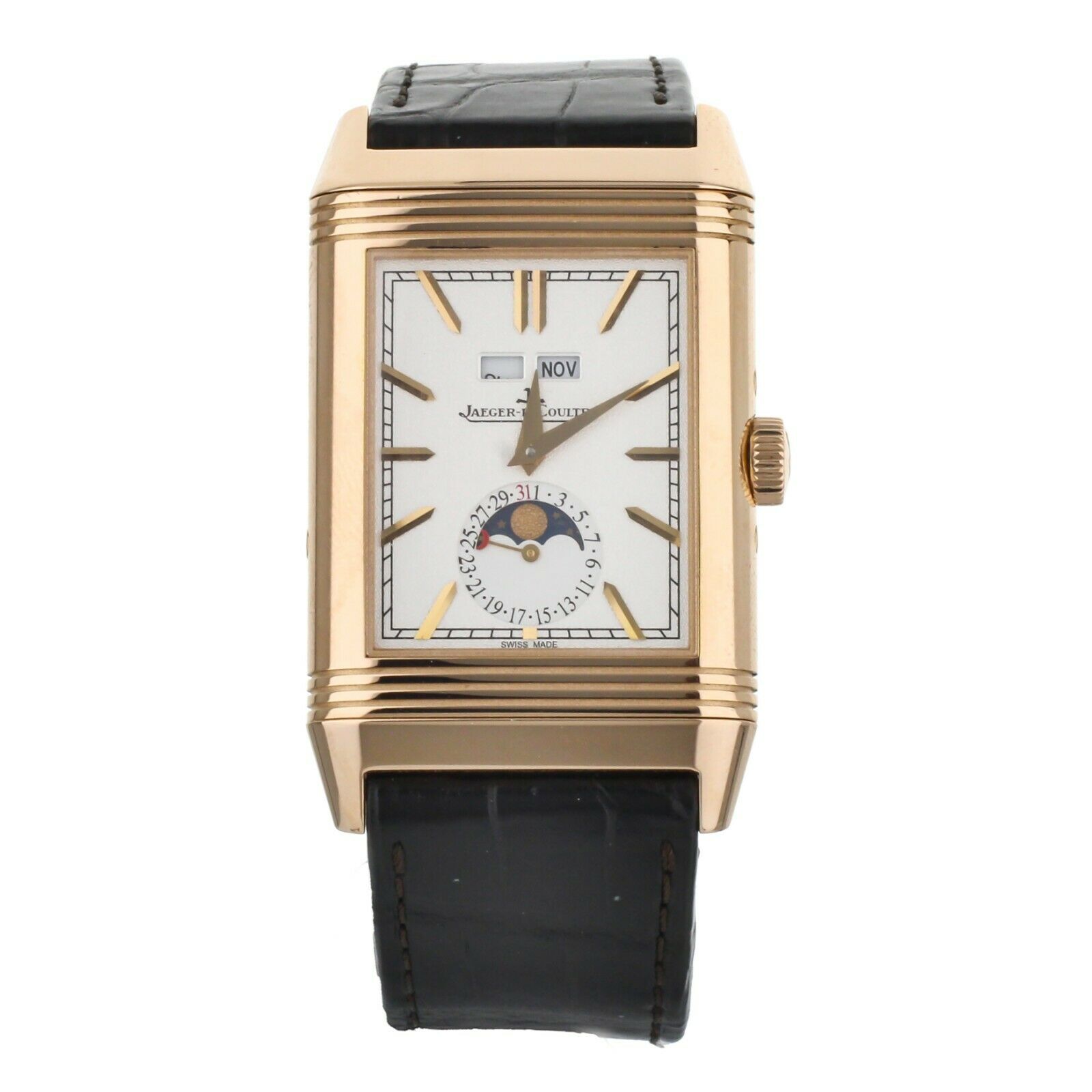 Jaeger LeCoultre Reverso Tribute Calendar Duoface 49.4x29.9mm  Full Set