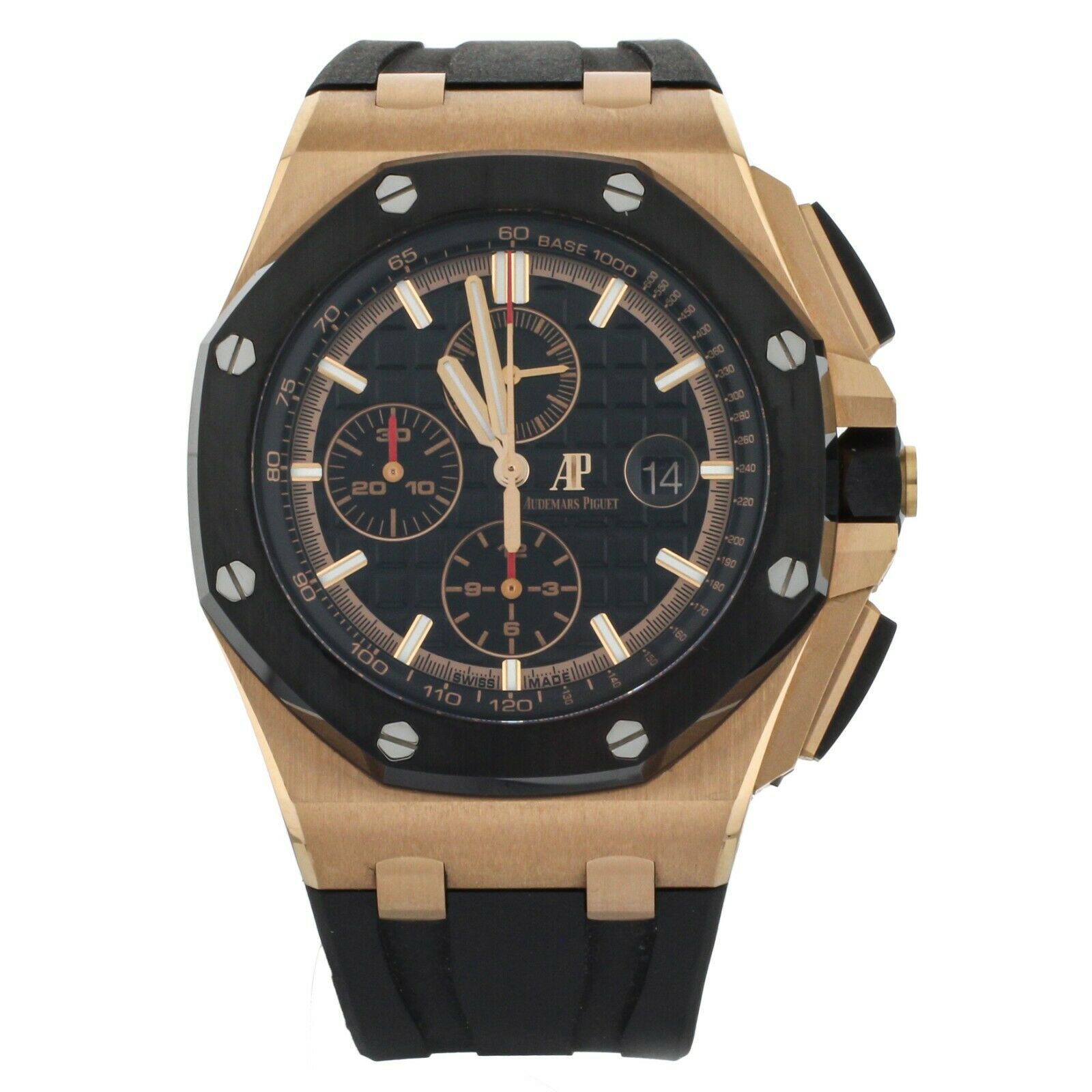 Audemars Piguet Royal Oak Offshore Rose Gold Ceramic 44mm 26401RO Full Set