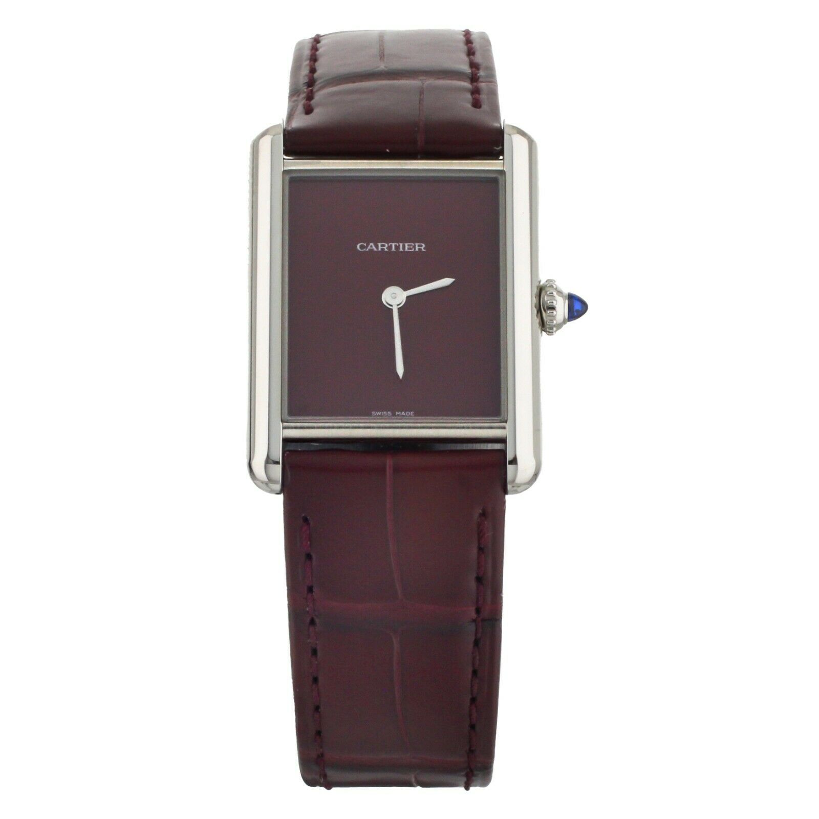 Cartier Tank De Must Stainless Steel Quartz 33.7x25.5mm WSTA0054 Full Set