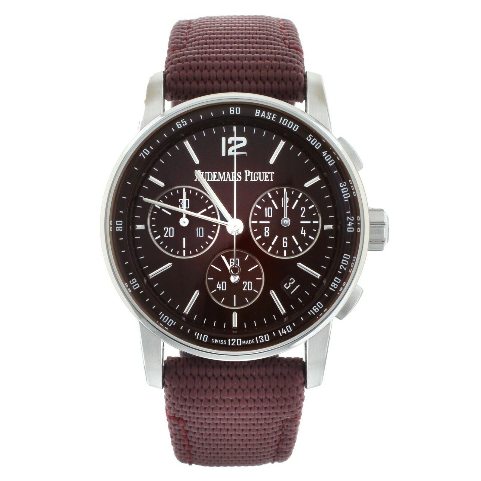 Audemars Piguet Code 11.59 Chronograph White Gold Red Dial 41MM 26393BC Full Set