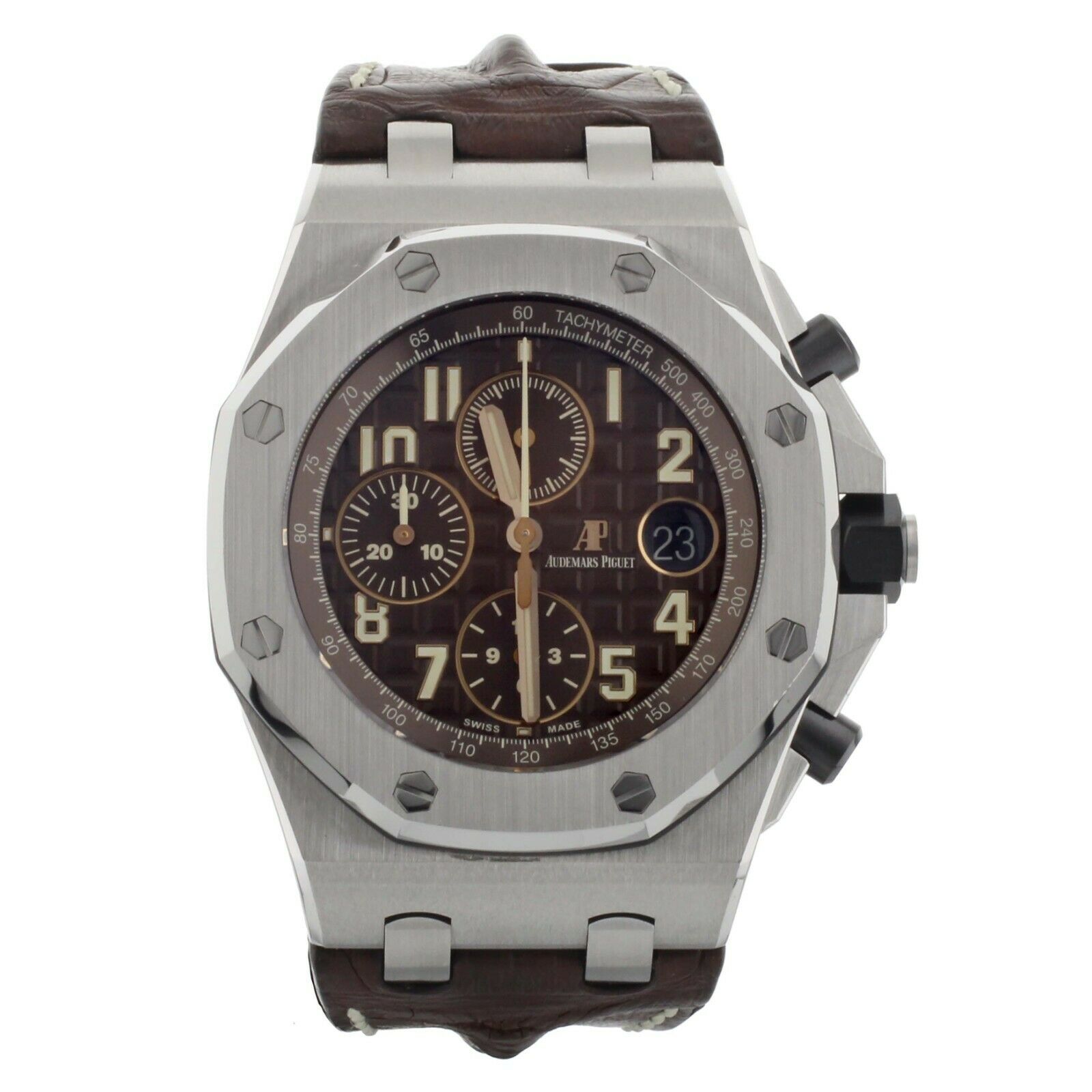 Audemars Piguet Royal Oak Offshore Havana Brown Dial Horn back 42mm