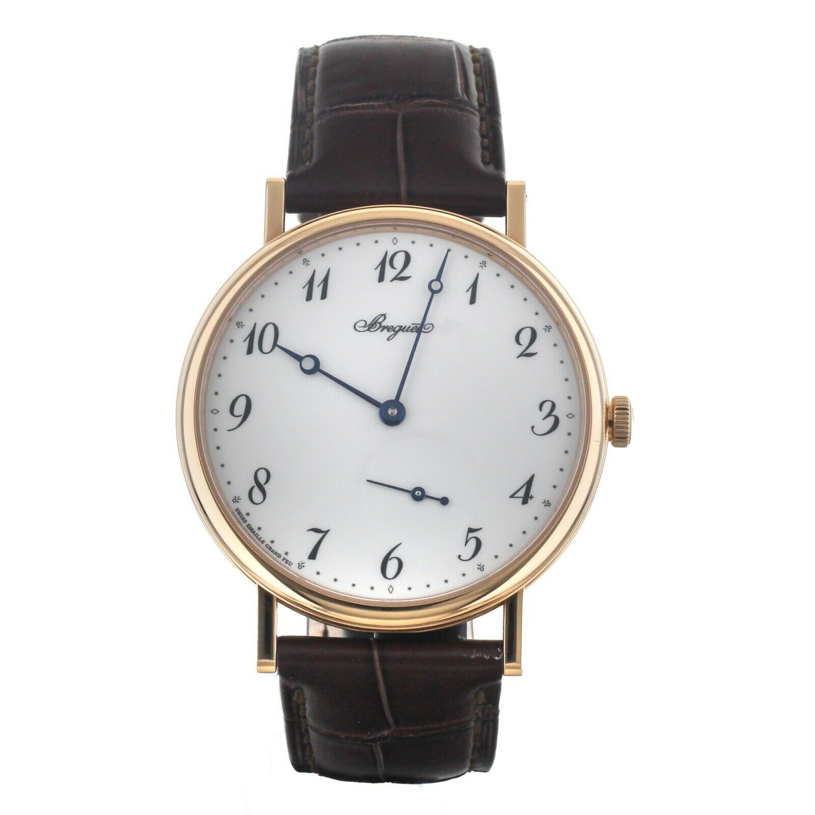 Breguet Classique White Enamel Dial Rose Gold 40mm 7147br/29/9WU full set