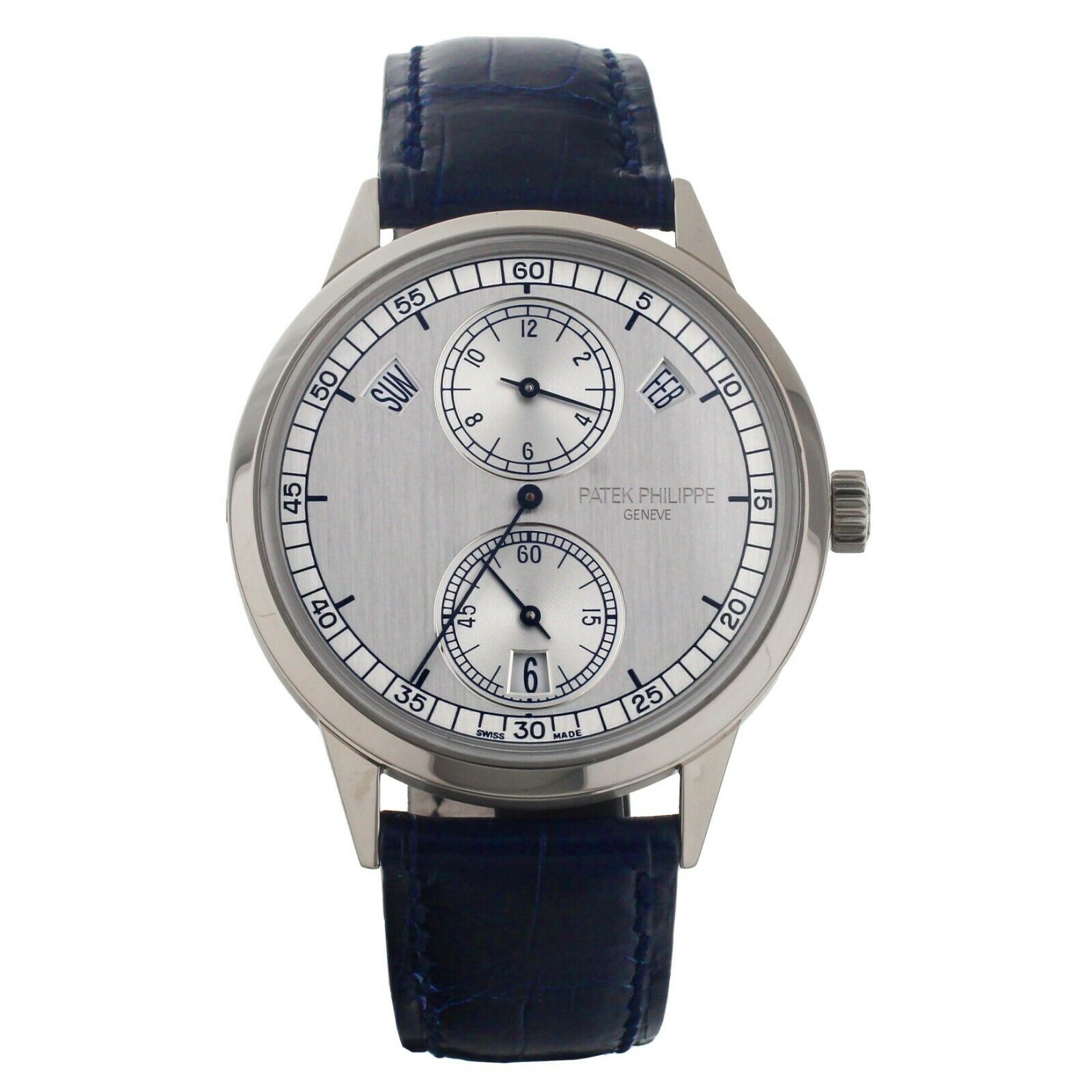 Patek Philippe Annual Calendar White Gold Regulator Dial 40.5MM  Full Set